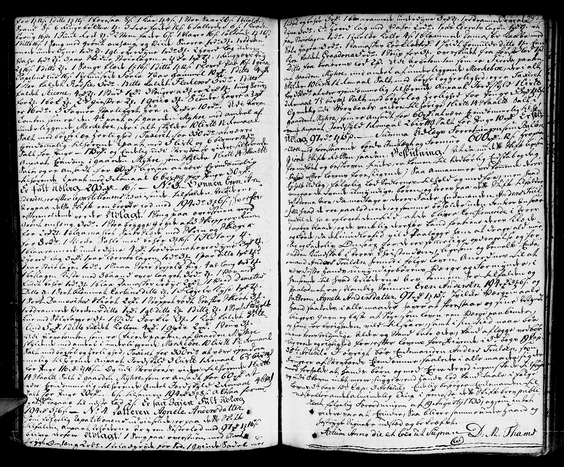 Lier, Røyken og Hurum sorenskriveri, AV/SAKO-A-89/H/Hc/L0005: Skifteprotokoll, 1760-1774, s. 236b-237a