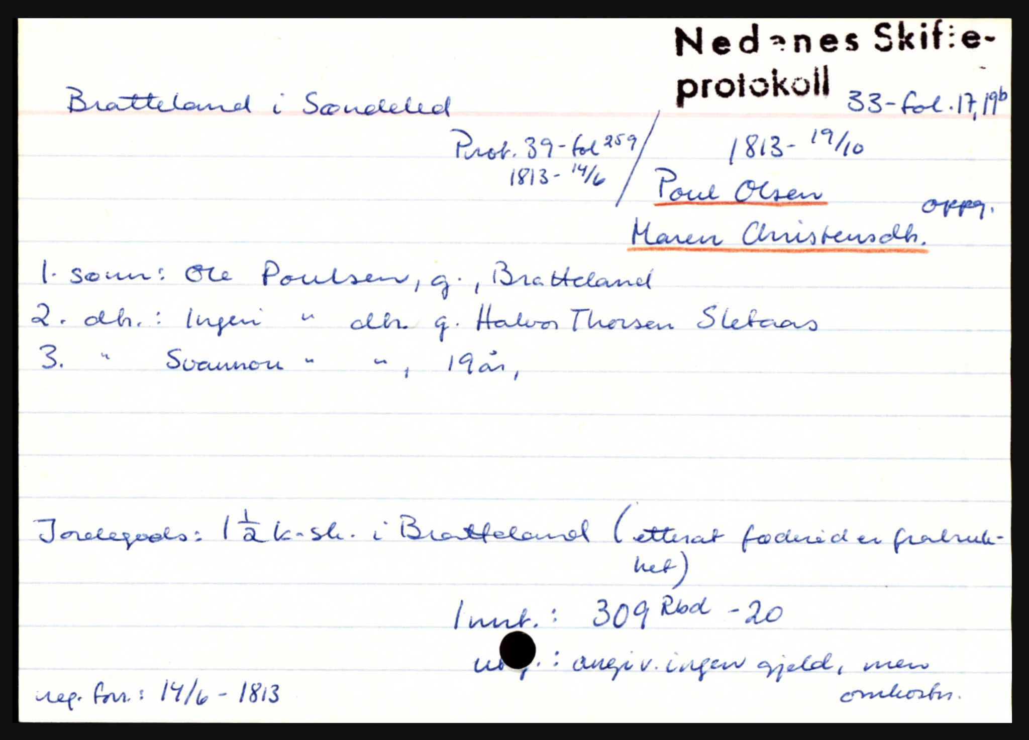 Nedenes sorenskriveri før 1824, AV/SAK-1221-0007/H, s. 3603