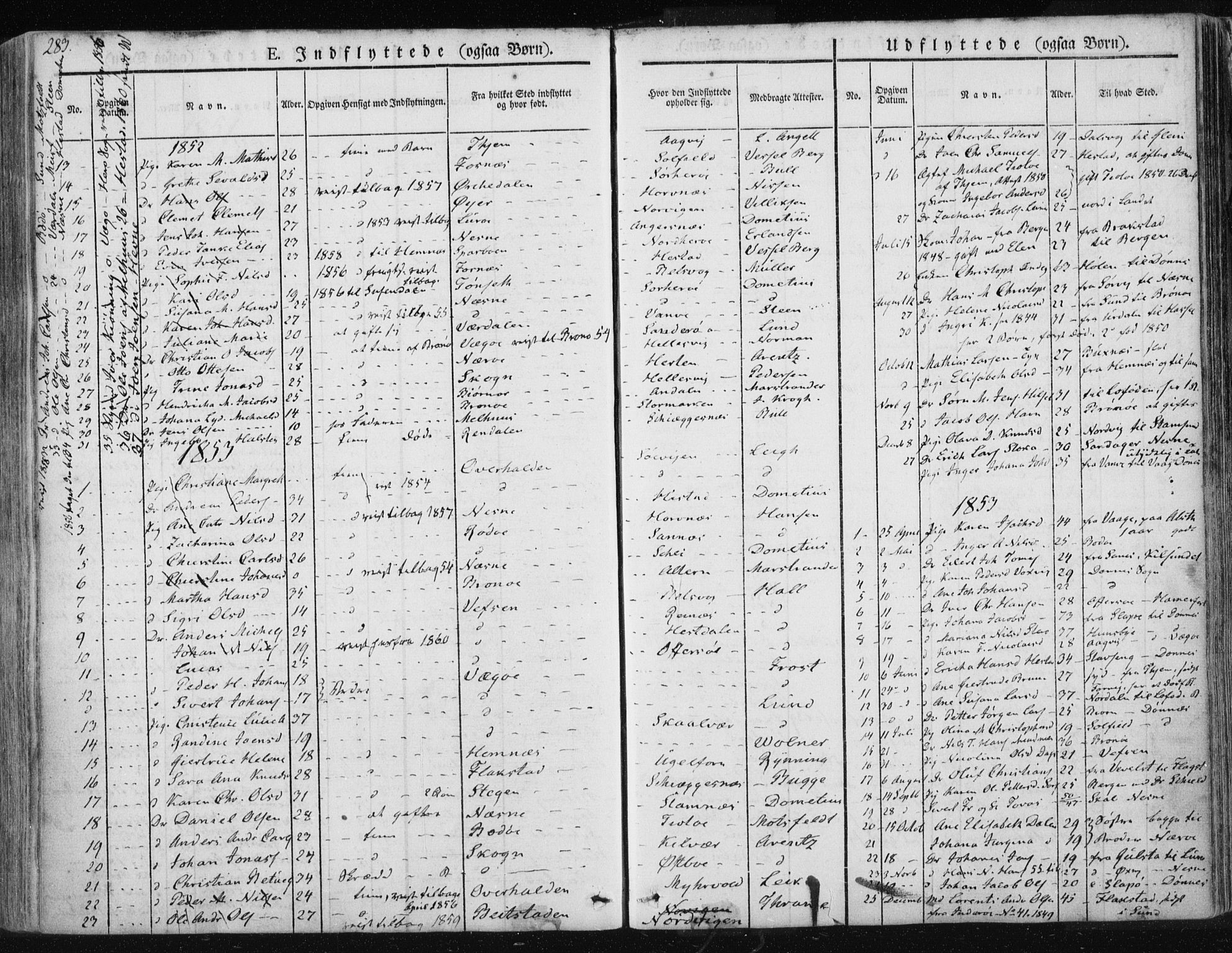 Ministerialprotokoller, klokkerbøker og fødselsregistre - Nordland, SAT/A-1459/830/L0447: Ministerialbok nr. 830A11, 1831-1854, s. 283