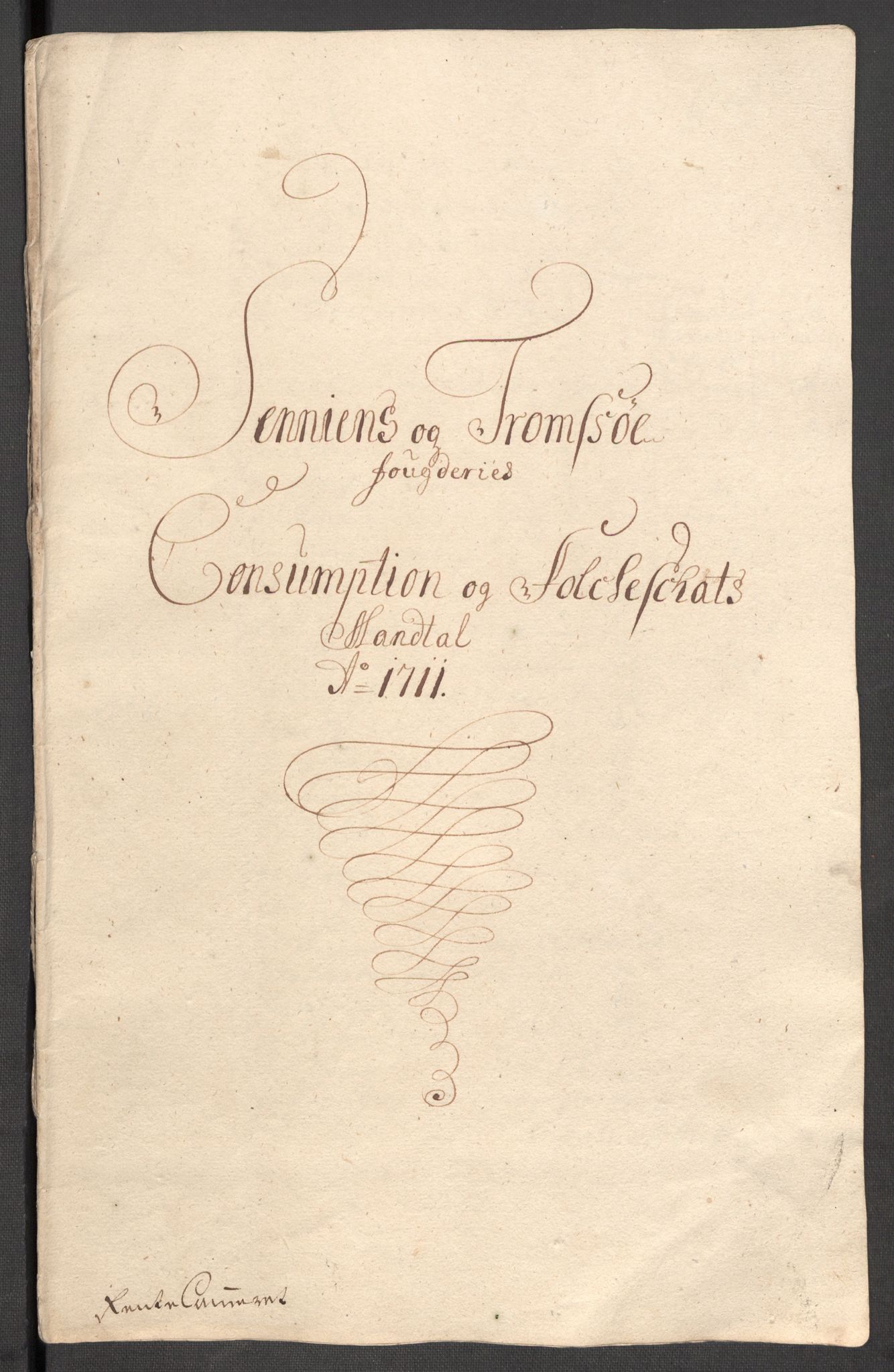 Rentekammeret inntil 1814, Reviderte regnskaper, Fogderegnskap, RA/EA-4092/R68/L4758: Fogderegnskap Senja og Troms, 1711-1712, s. 60