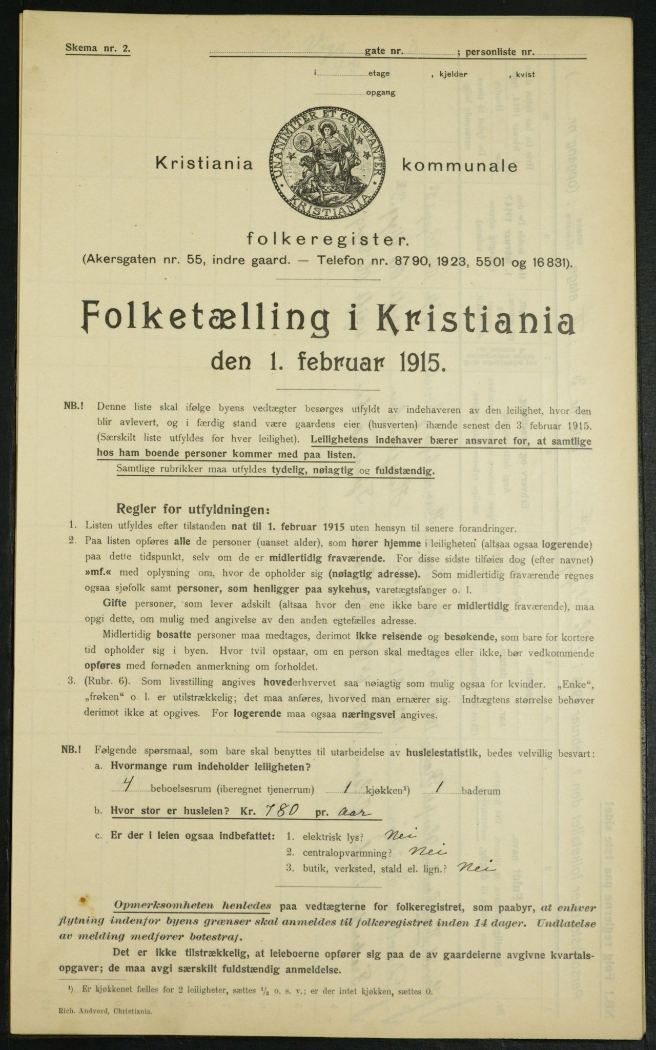 OBA, Kommunal folketelling 1.2.1915 for Kristiania, 1915, s. 74867