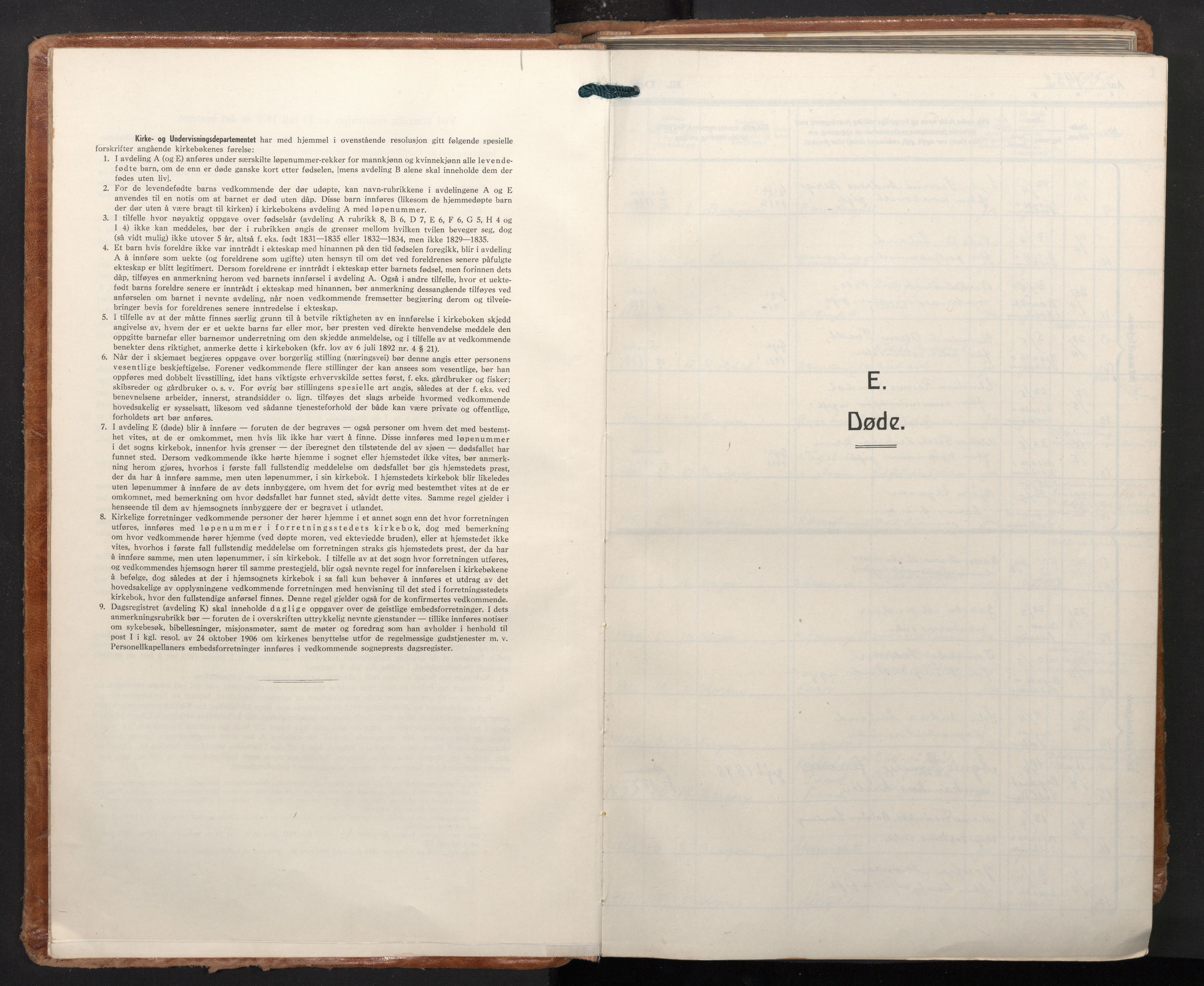 Johanneskirken sokneprestembete, SAB/A-76001/H/Haa/L0021: Ministerialbok nr. E 3, 1951-1976