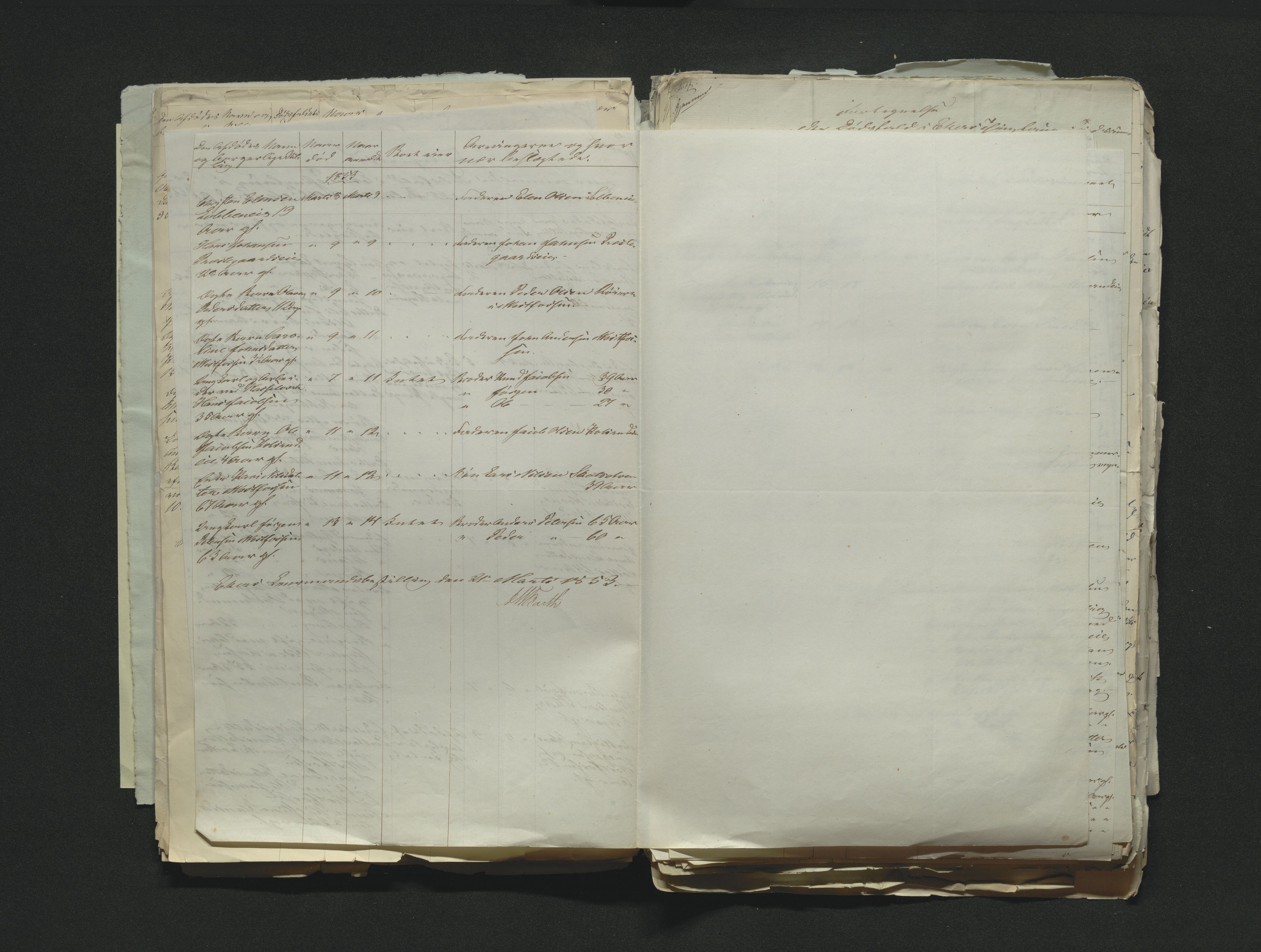 Eiker, Modum og Sigdal sorenskriveri, AV/SAKO-A-123/H/Ha/Hab/L0008: Dødsfallsmeldinger, 1850-1853