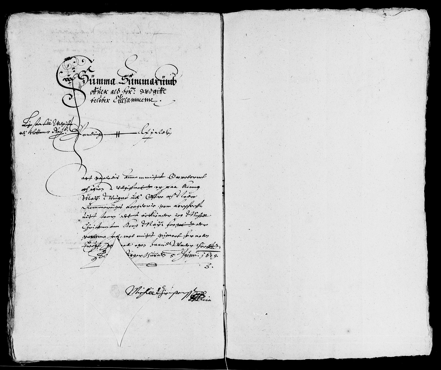 Rentekammeret inntil 1814, Reviderte regnskaper, Lensregnskaper, AV/RA-EA-5023/R/Rb/Rba/L0087: Akershus len, 1628-1629