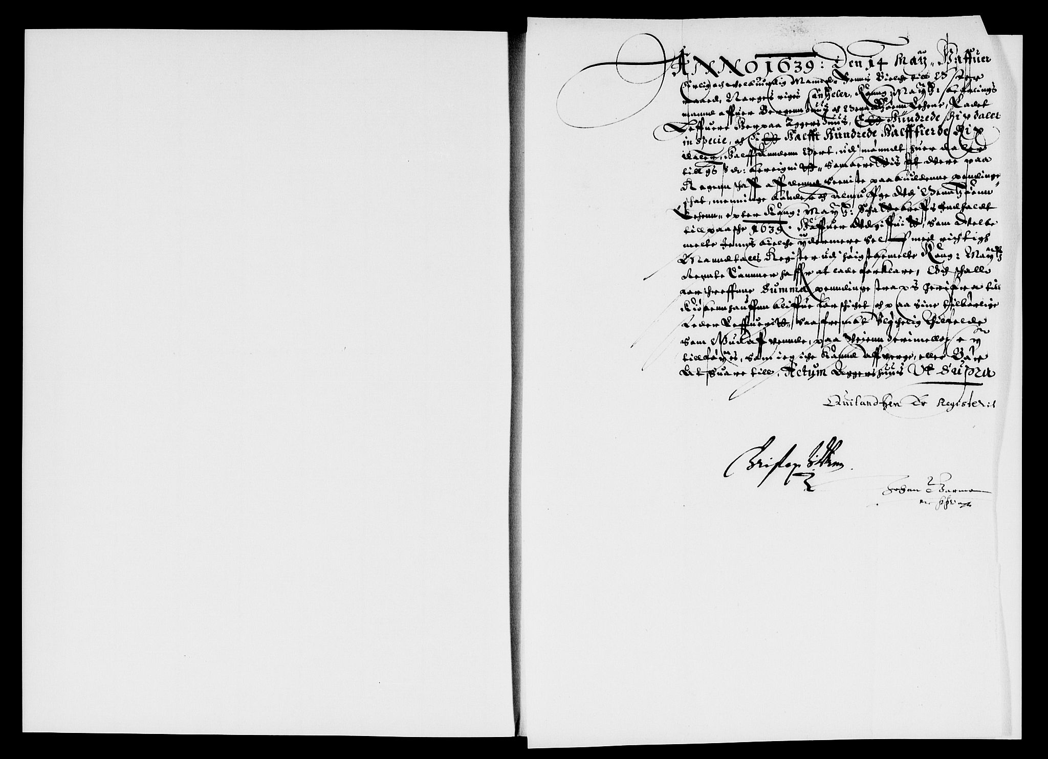 Rentekammeret inntil 1814, Reviderte regnskaper, Lensregnskaper, AV/RA-EA-5023/R/Rb/Rbe/L0001: Onsøy len, 1626-1639