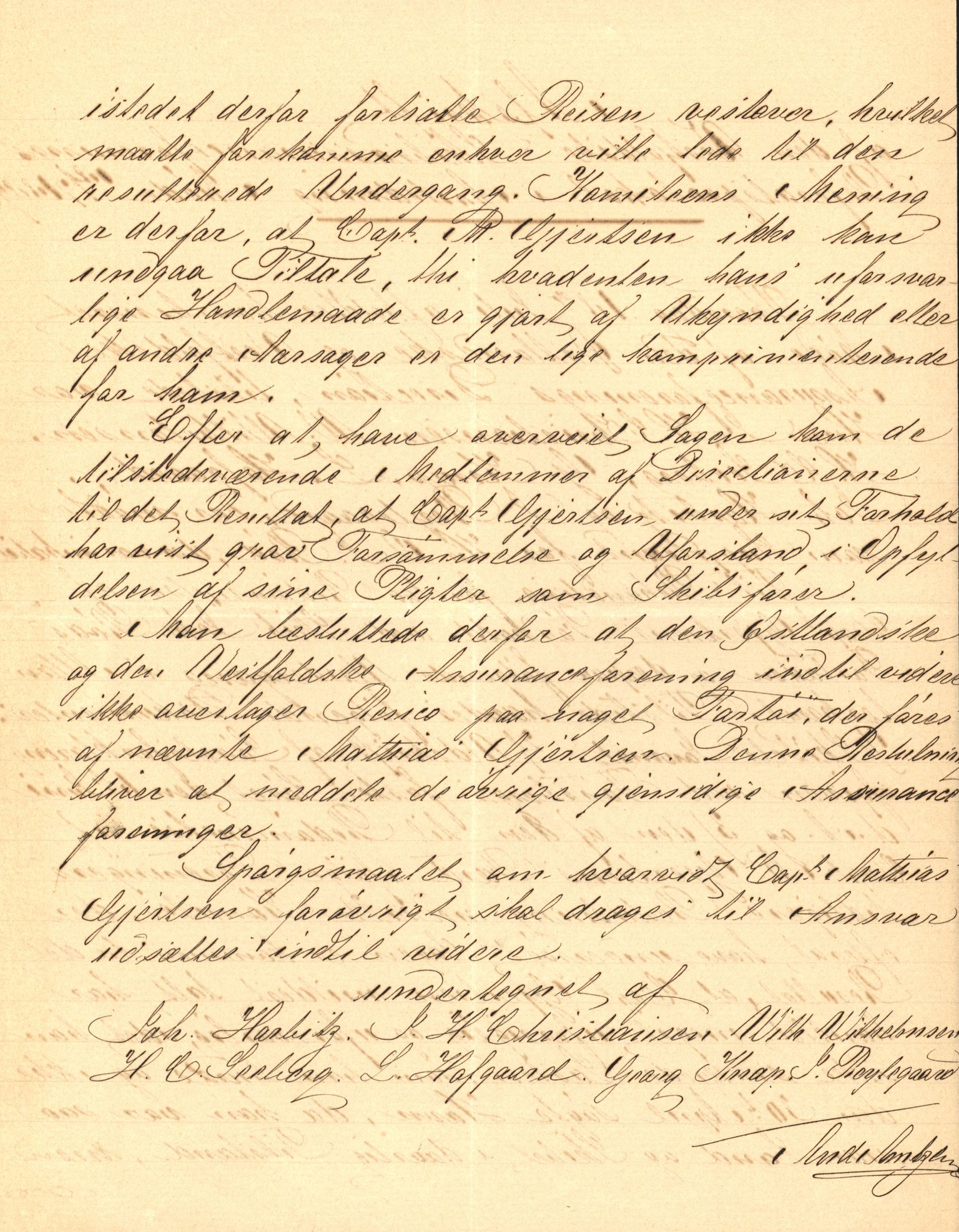 Pa 63 - Østlandske skibsassuranceforening, VEMU/A-1079/G/Ga/L0023/0010: Havaridokumenter / Johannes Rød, Deodata, Eidsvold, Bothnia, Brillant, 1889, s. 3