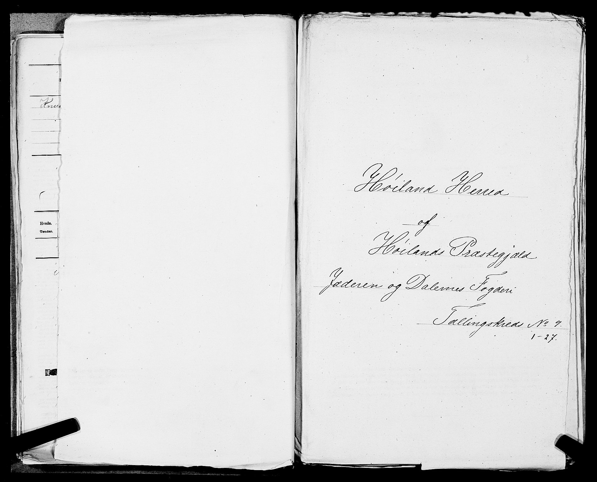 SAST, Folketelling 1875 for 1123L Høyland prestegjeld, Høyland sokn, 1875, s. 1166