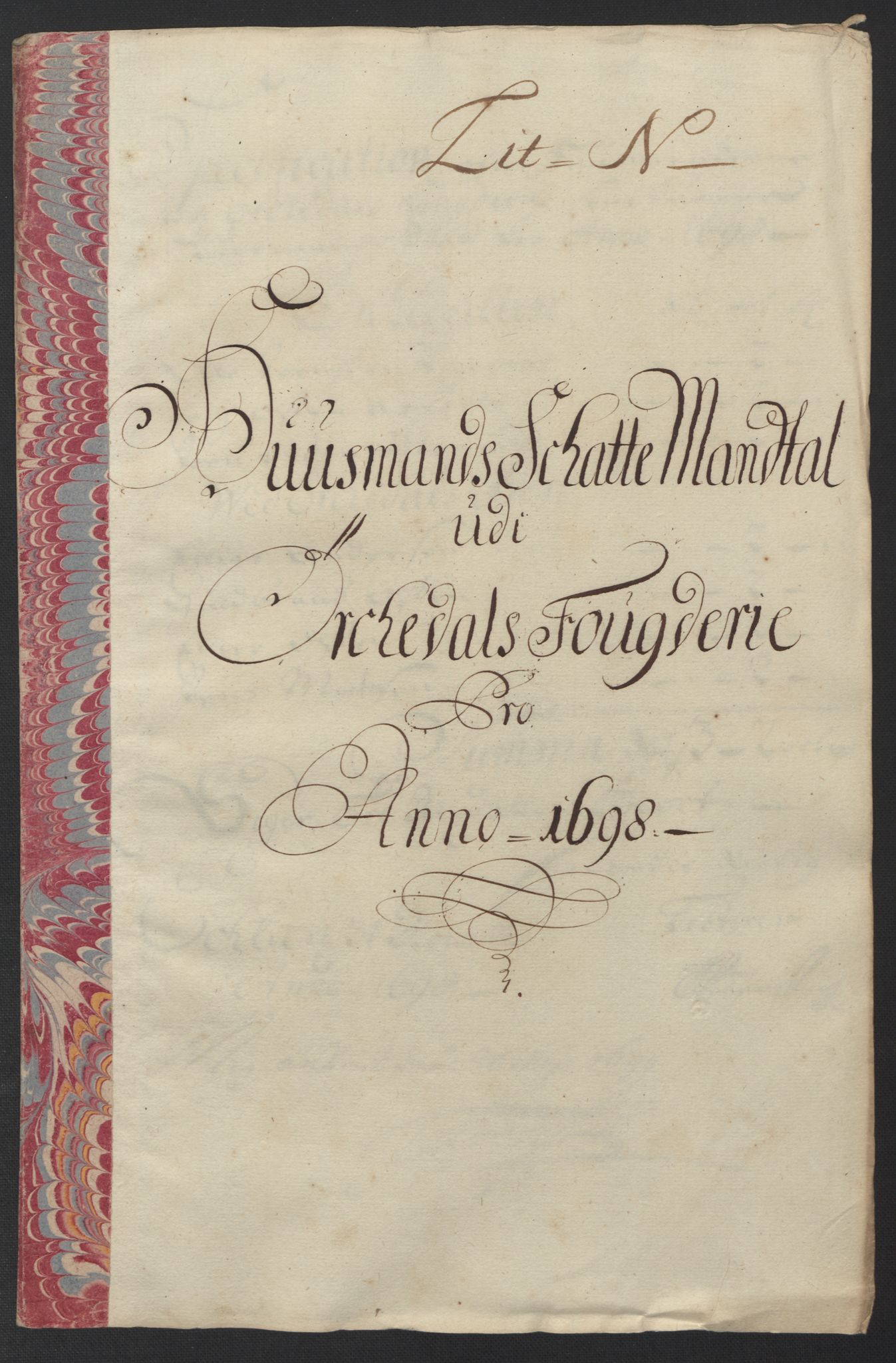 Rentekammeret inntil 1814, Reviderte regnskaper, Fogderegnskap, RA/EA-4092/R60/L3948: Fogderegnskap Orkdal og Gauldal, 1698, s. 203