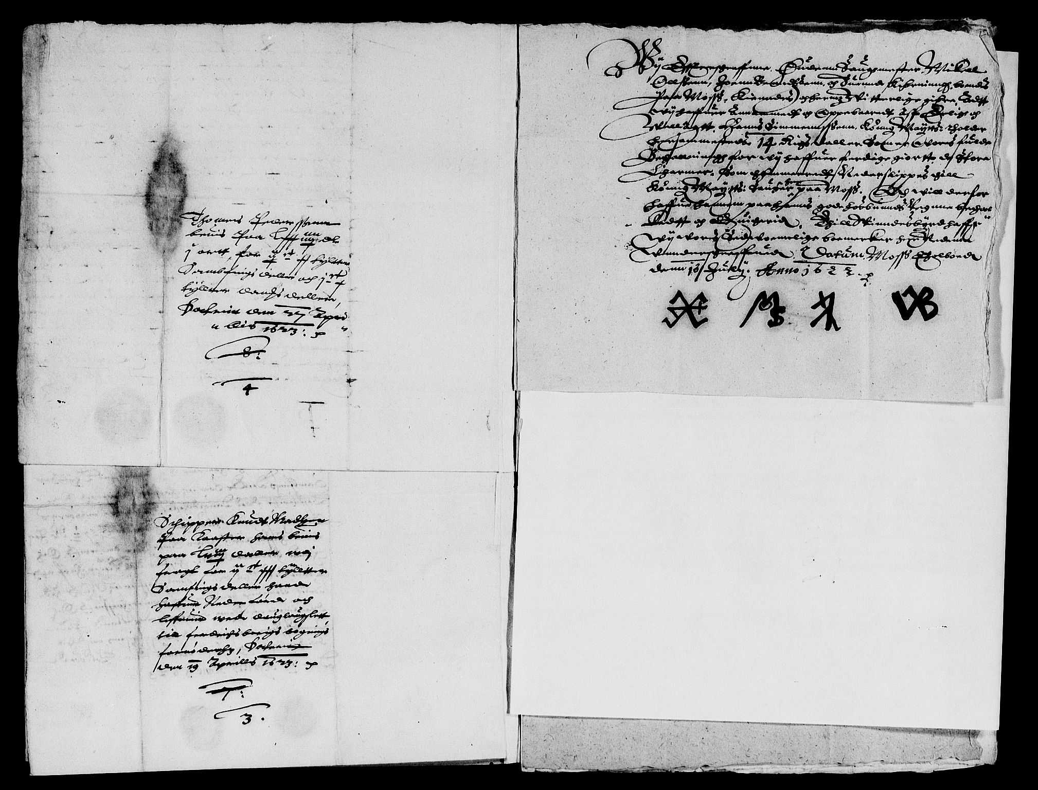 Rentekammeret inntil 1814, Reviderte regnskaper, Lensregnskaper, AV/RA-EA-5023/R/Rb/Rba/L0061: Akershus len, 1622-1623