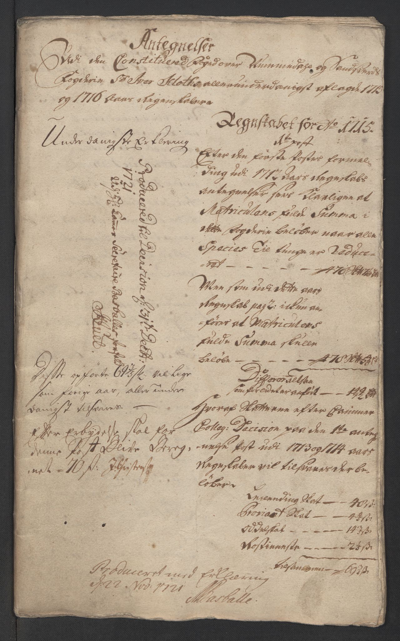 Rentekammeret inntil 1814, Reviderte regnskaper, Fogderegnskap, RA/EA-4092/R24/L1592: Fogderegnskap Numedal og Sandsvær, 1716, s. 361