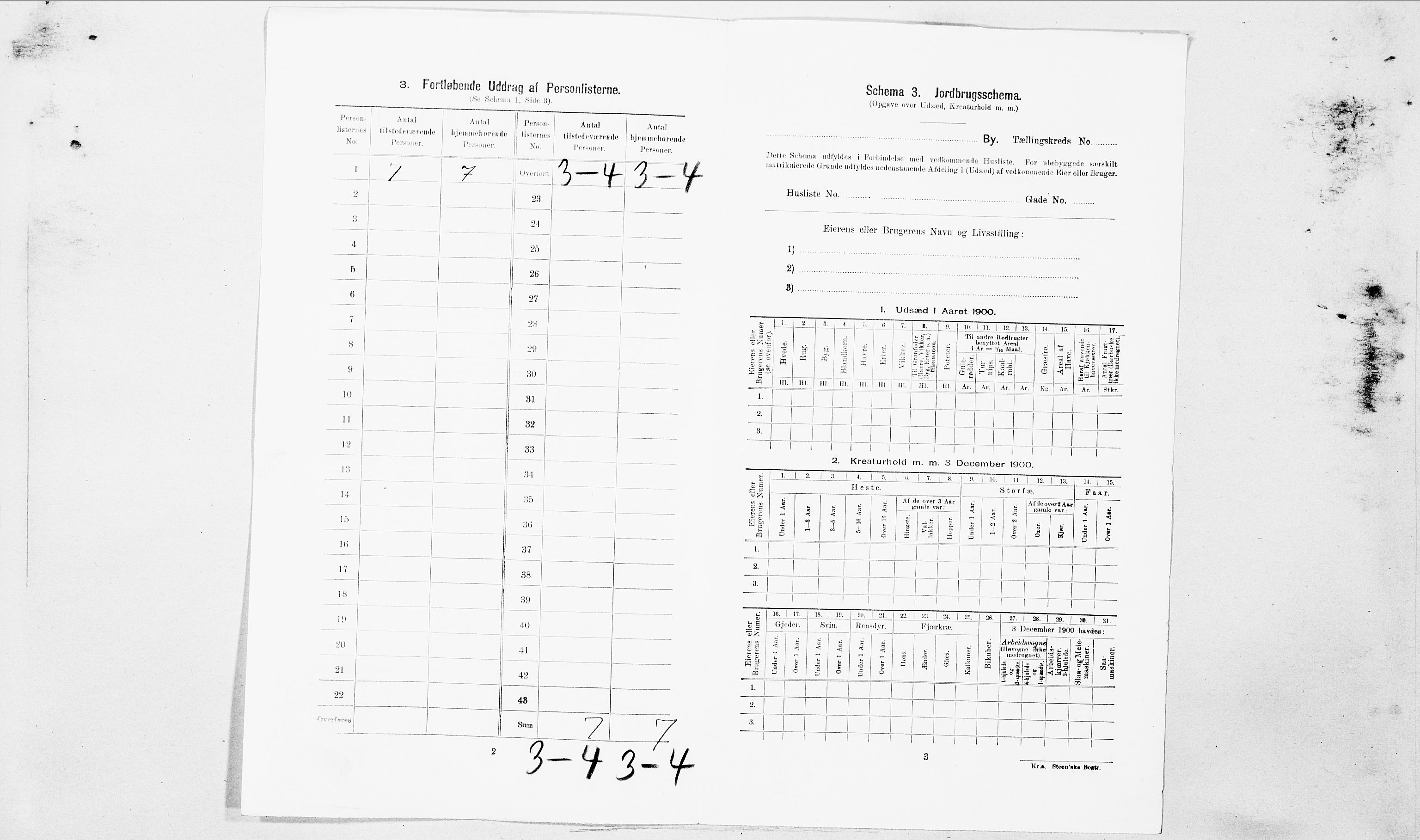 SAT, Folketelling 1900 for 1501 Ålesund kjøpstad, 1900, s. 2436