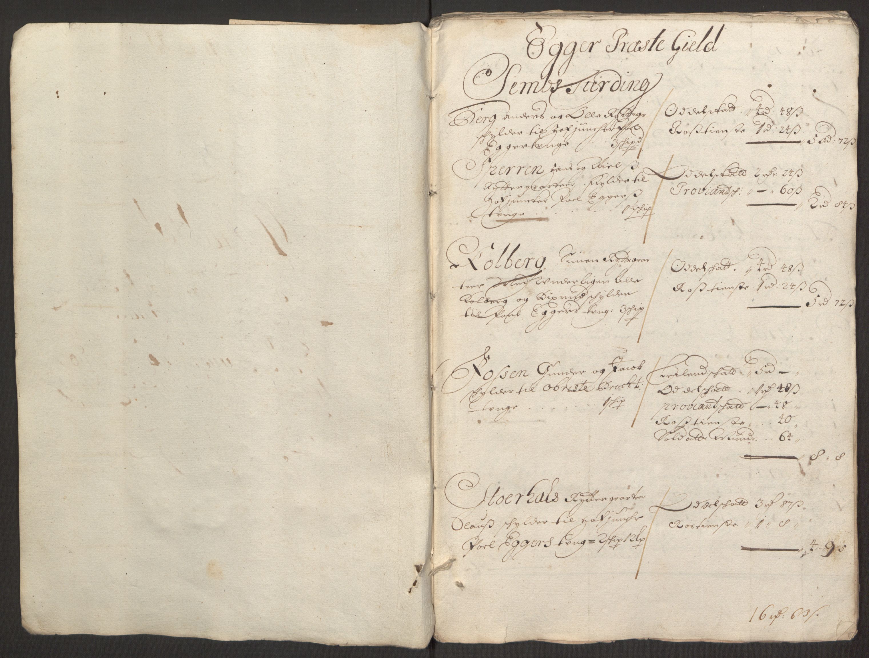 Rentekammeret inntil 1814, Reviderte regnskaper, Fogderegnskap, RA/EA-4092/R30/L1694: Fogderegnskap Hurum, Røyken, Eiker og Lier, 1694-1696, s. 58