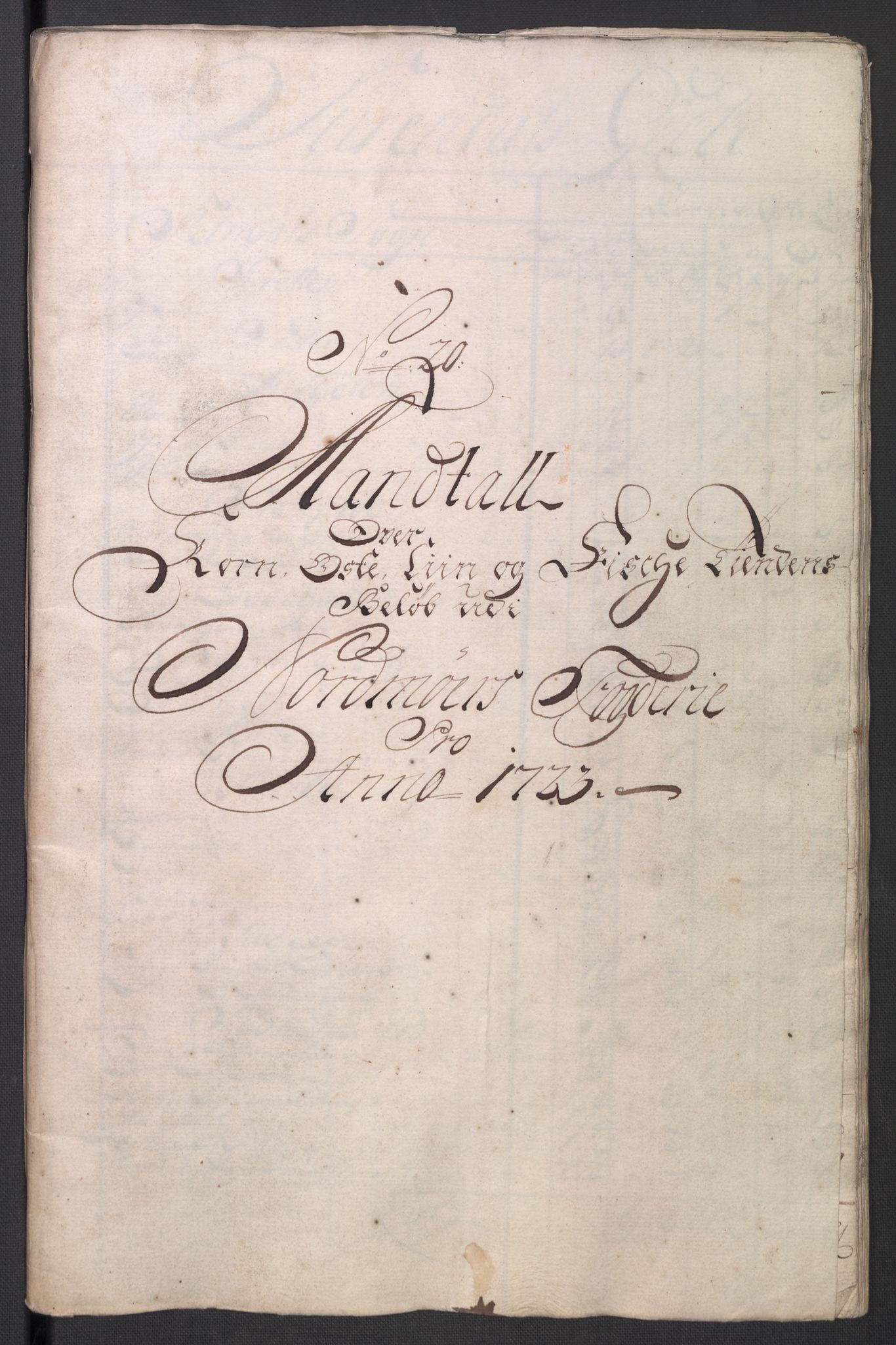 Rentekammeret inntil 1814, Reviderte regnskaper, Fogderegnskap, RA/EA-4092/R56/L3756: Fogderegnskap Nordmøre, 1723, s. 162