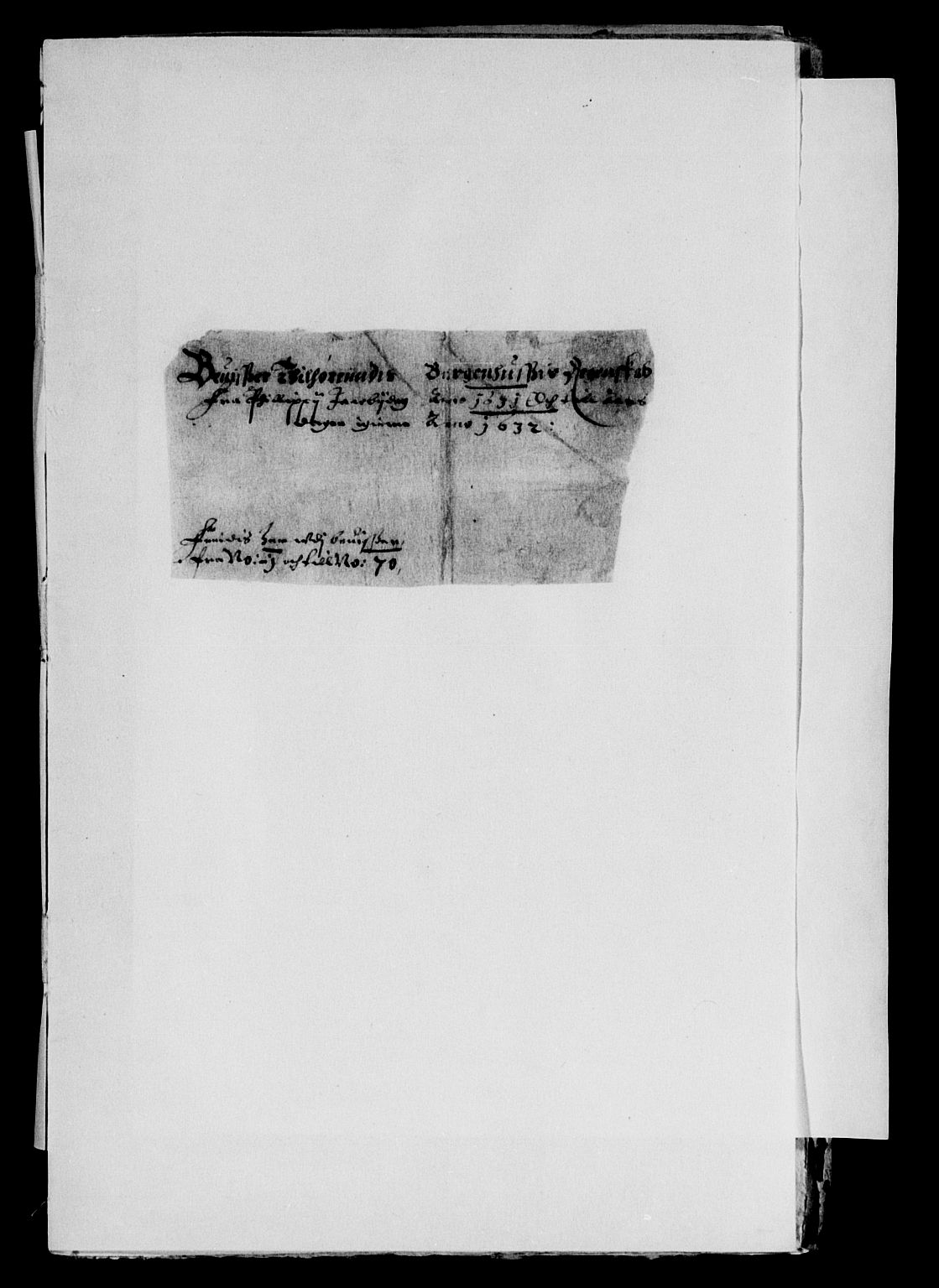 Rentekammeret inntil 1814, Reviderte regnskaper, Lensregnskaper, AV/RA-EA-5023/R/Rb/Rbt/L0058: Bergenhus len, 1631-1632