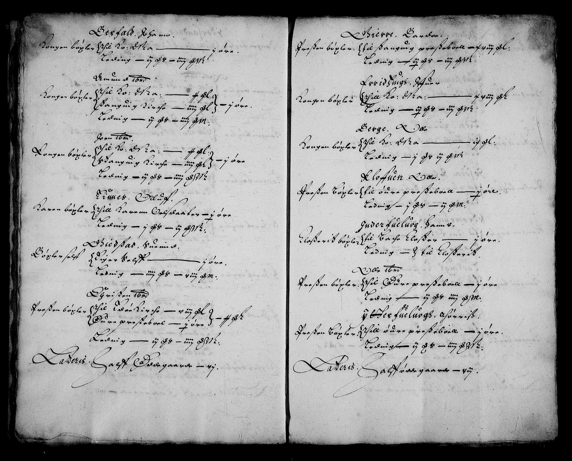 Rentekammeret inntil 1814, Realistisk ordnet avdeling, AV/RA-EA-4070/N/Na/L0002/0001: [XI g]: Trondheims stifts jordebøker: / Nordmøre fogderi, 1664