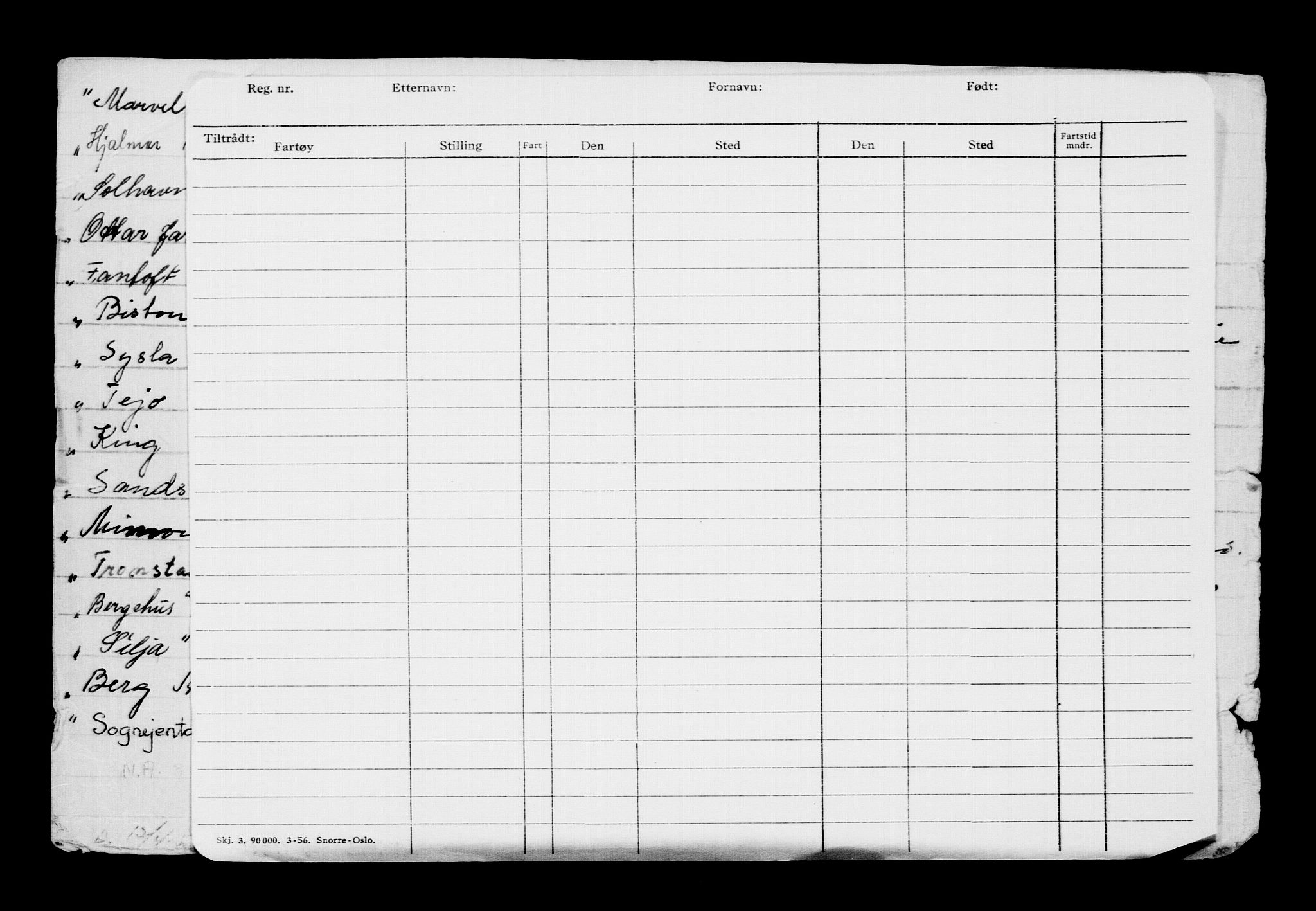 Direktoratet for sjømenn, AV/RA-S-3545/G/Gb/L0212: Hovedkort, 1922, s. 180