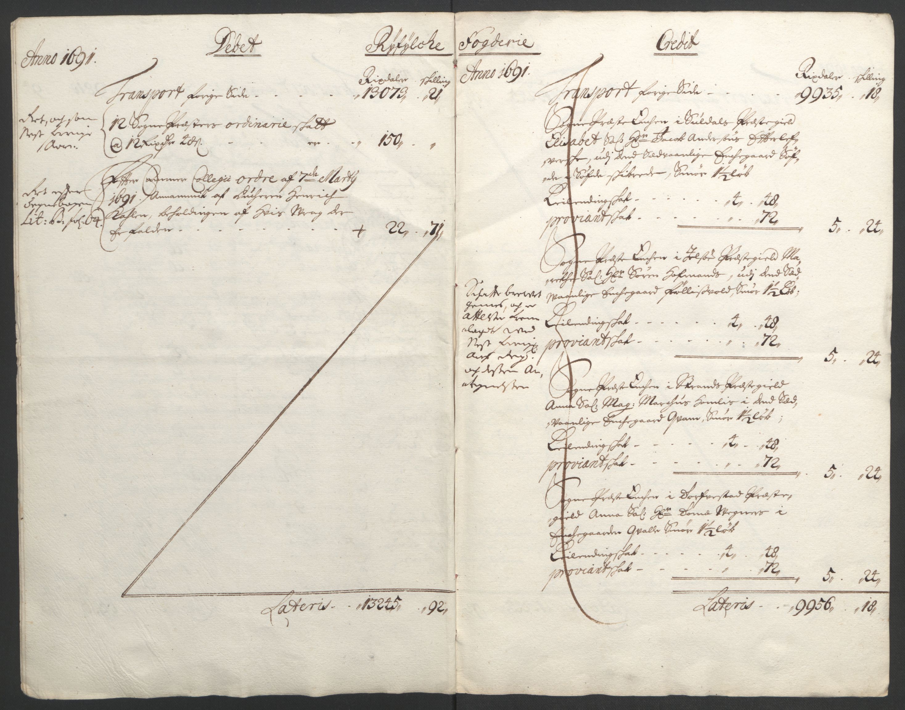 Rentekammeret inntil 1814, Reviderte regnskaper, Fogderegnskap, AV/RA-EA-4092/R47/L2856: Fogderegnskap Ryfylke, 1689-1693, s. 321