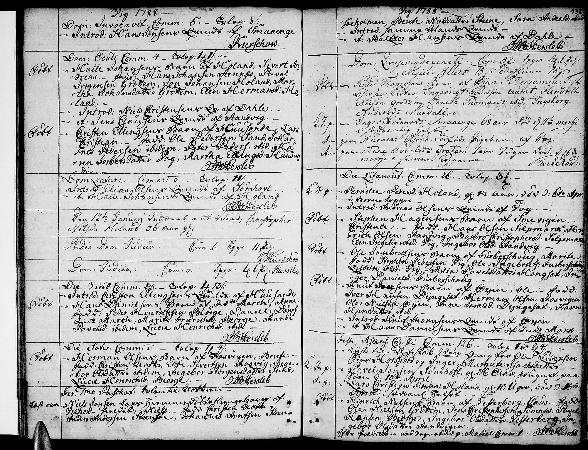 Ministerialprotokoller, klokkerbøker og fødselsregistre - Nordland, AV/SAT-A-1459/812/L0173: Ministerialbok nr. 812A02, 1752-1800, s. 132