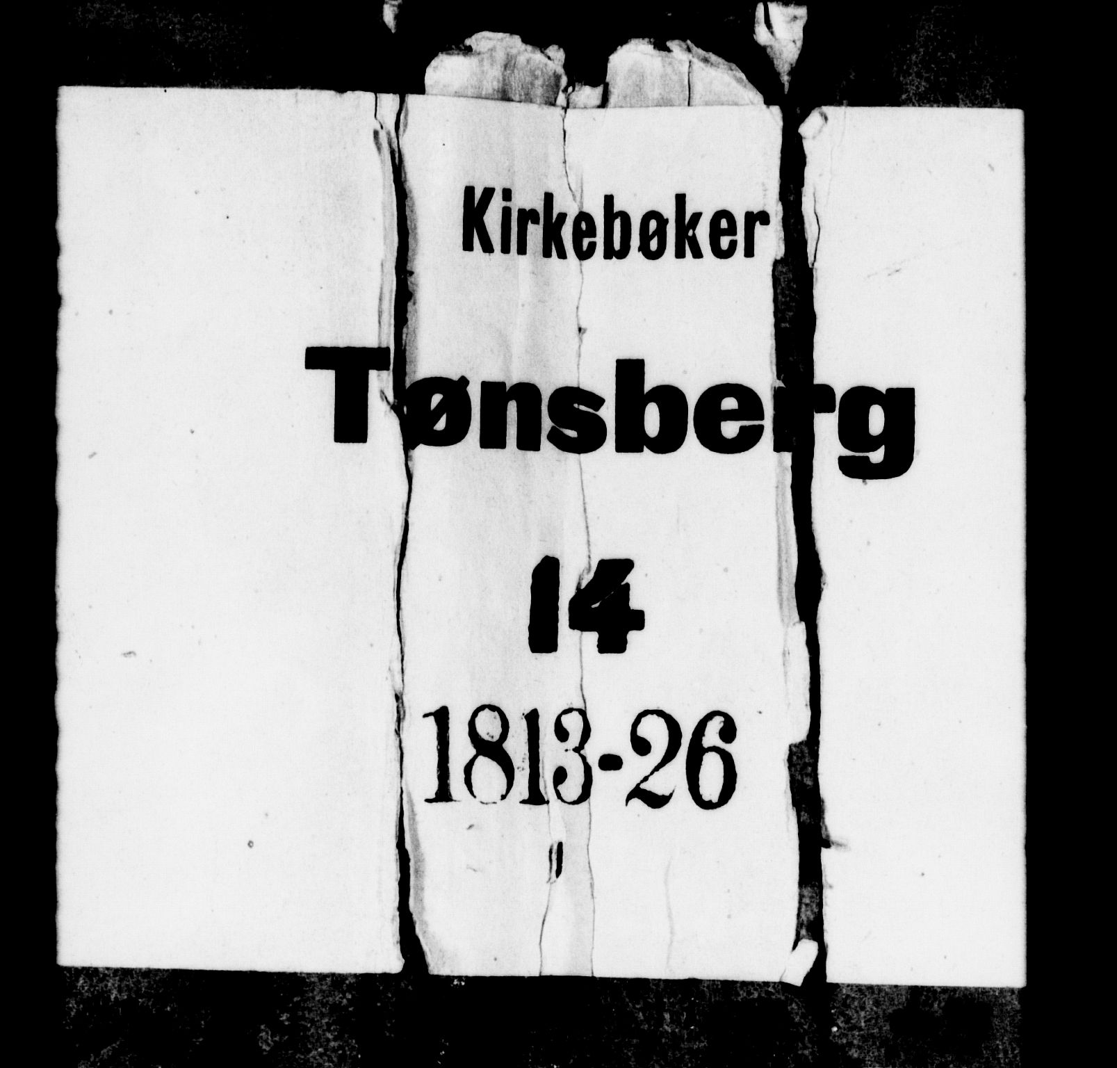 Tønsberg kirkebøker, AV/SAKO-A-330/F/Fa/L0004: Ministerialbok nr. I 4, 1813-1826