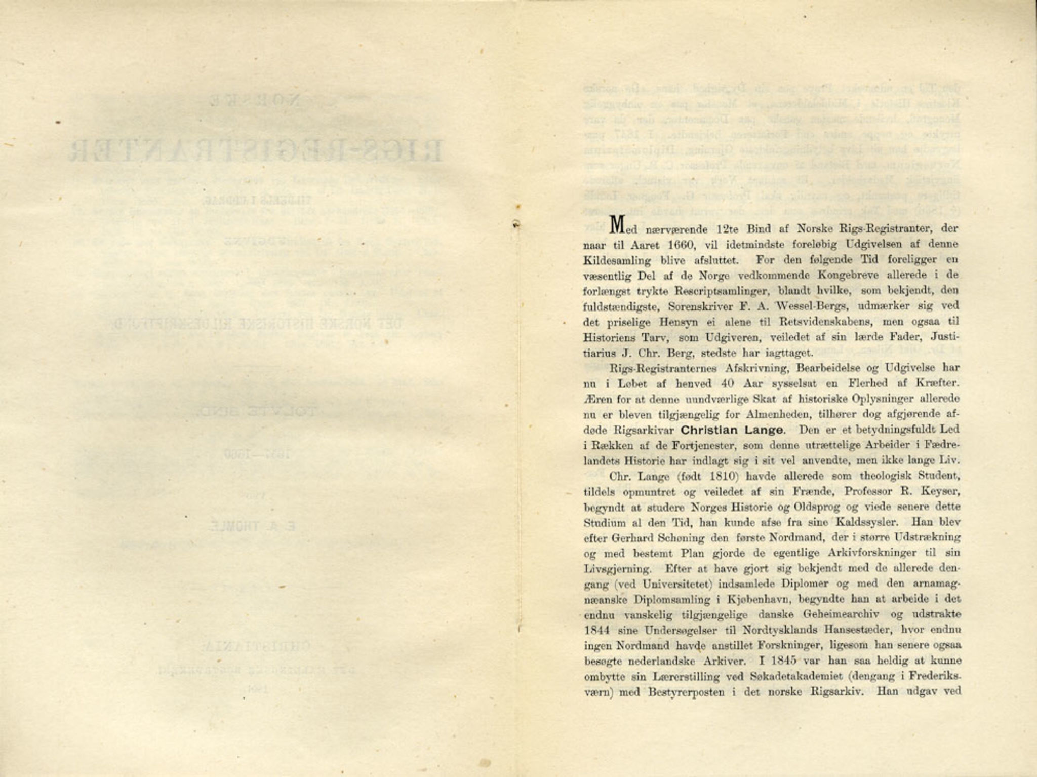 Publikasjoner utgitt av Det Norske Historiske Kildeskriftfond, PUBL/-/-/-: Norske Rigs-Registranter, bind 12, 1657-1660