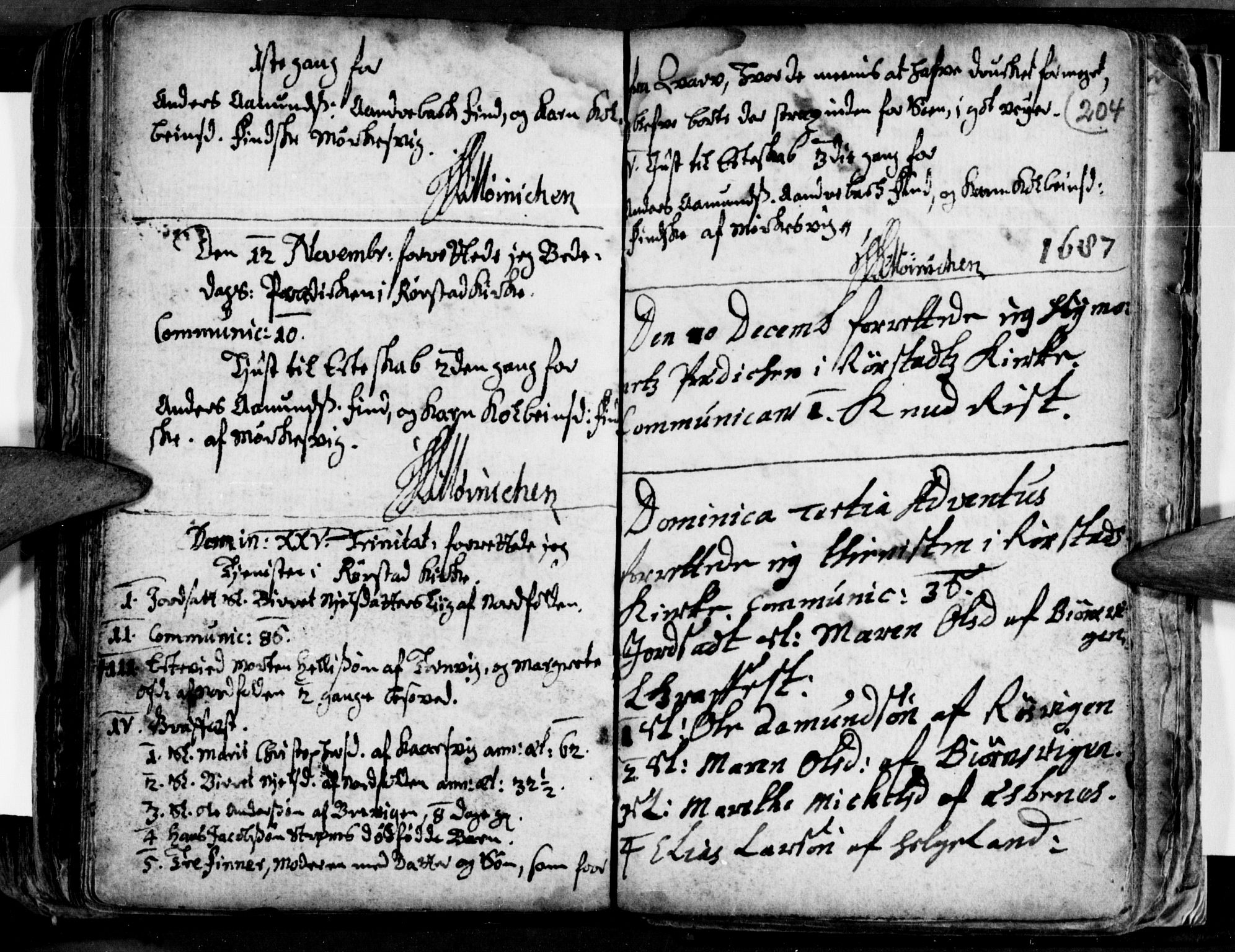 Ministerialprotokoller, klokkerbøker og fødselsregistre - Nordland, AV/SAT-A-1459/853/L0762: Ministerialbok nr. 853A01, 1664-1688, s. 204