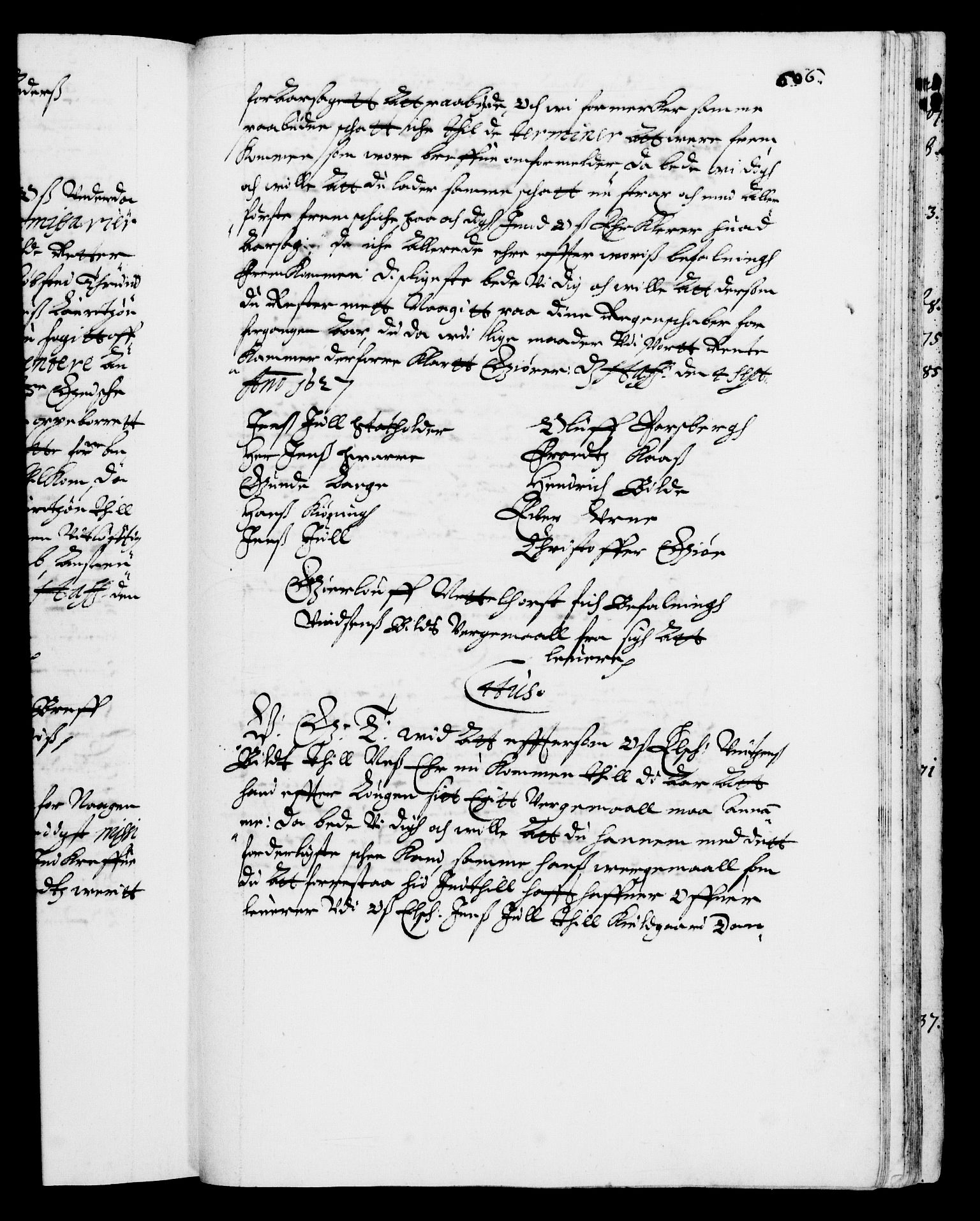 Danske Kanselli 1572-1799, AV/RA-EA-3023/F/Fc/Fca/Fcab/L0004: Norske tegnelser (mikrofilm), 1617-1627, s. 606a