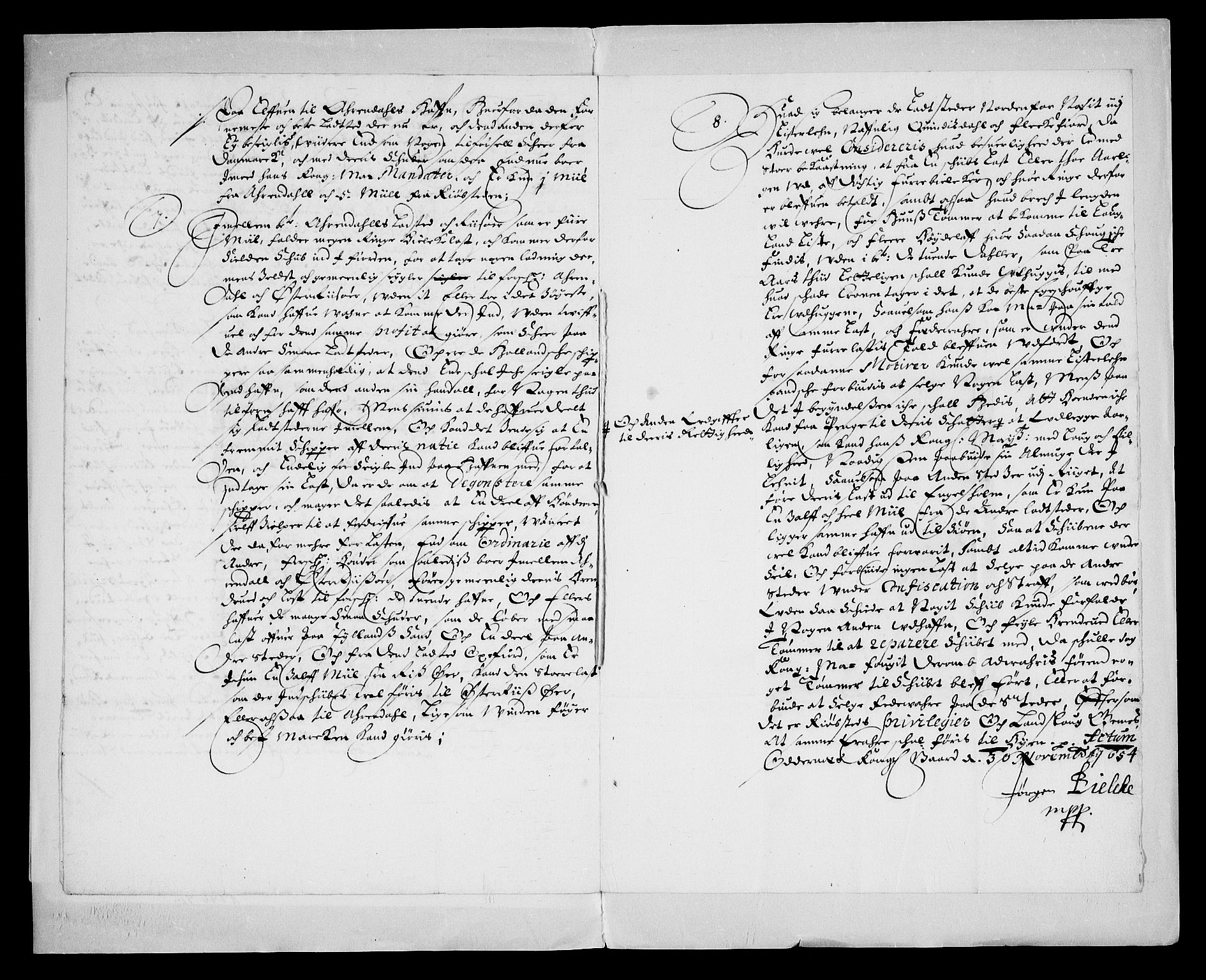 Danske Kanselli, Skapsaker, AV/RA-EA-4061/G/L0005: Tillegg til skapsakene, 1642-1661, s. 121