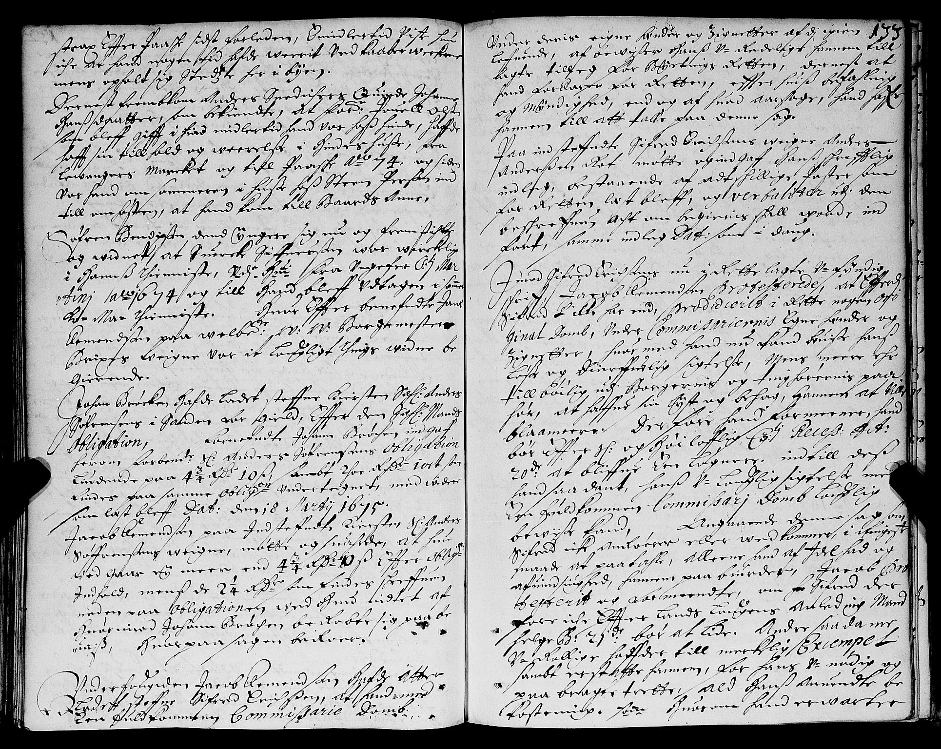 Trondheim byfogd, AV/SAT-A-0003/1/1/1A/L0002: Bytingsprotokoll - 7/1-23/12., 1675, s. 132b-133a