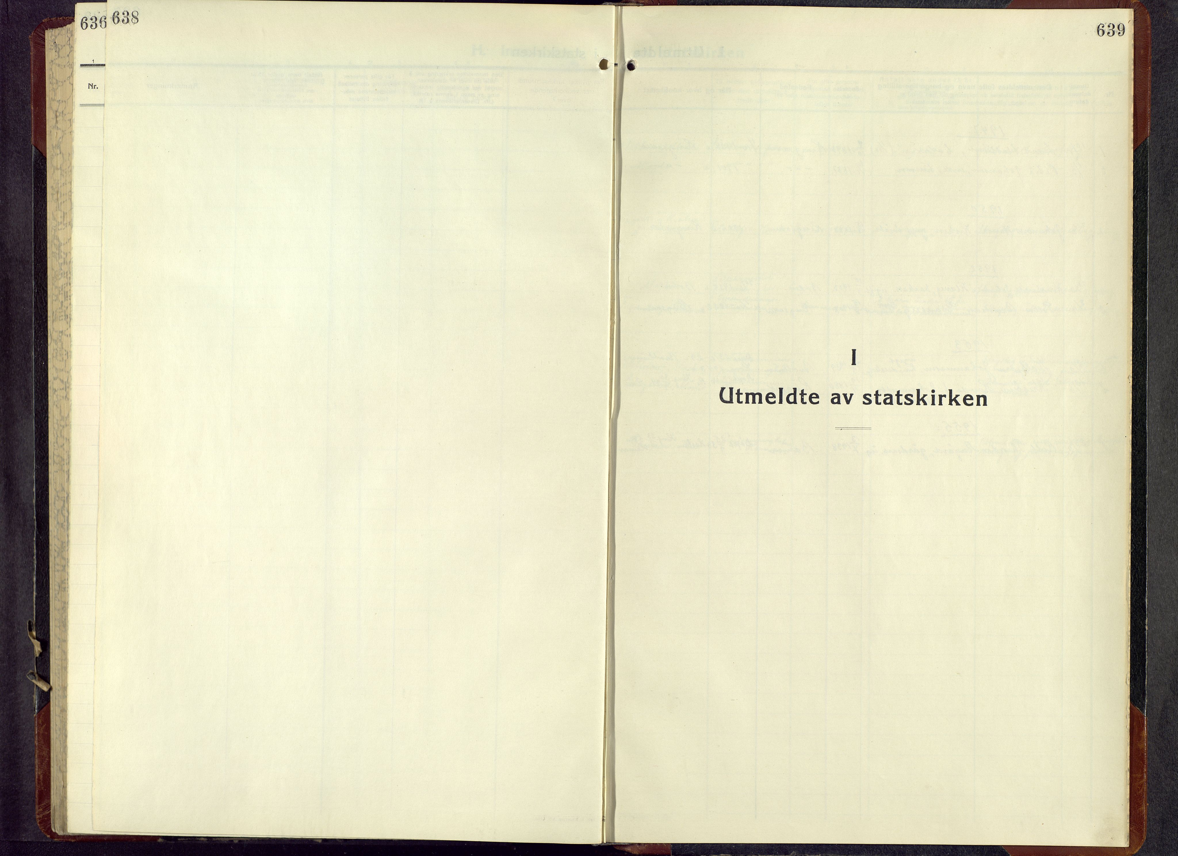 Ringsaker prestekontor, SAH/PREST-014/L/La/L0021: Klokkerbok nr. 21, 1947-1956, s. 639