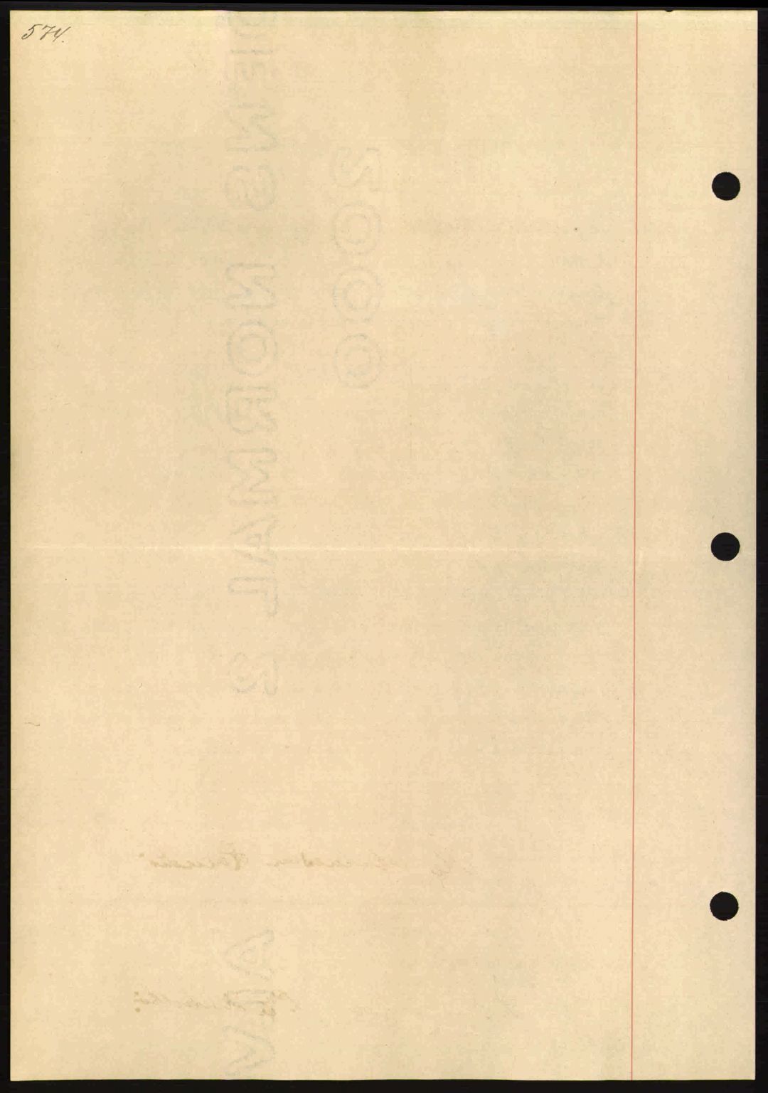 Nordmøre sorenskriveri, SAT/A-4132/1/2/2Ca: Pantebok nr. B84, 1938-1939, Dagboknr: 130/1939