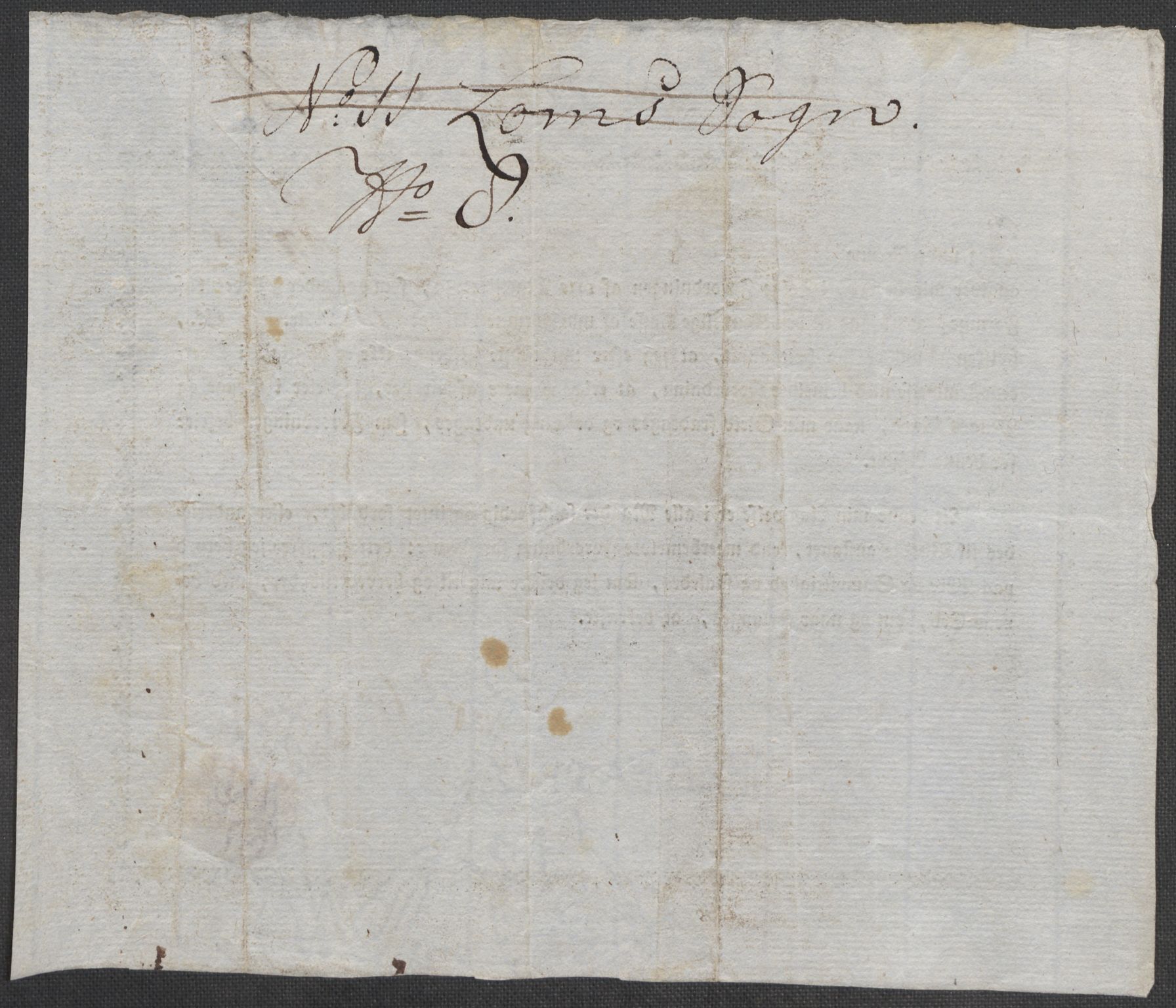 Rentekammeret inntil 1814, Reviderte regnskaper, Mindre regnskaper, AV/RA-EA-4068/Rf/Rfe/L0010: Fosen fogderi, Gudbrandsdalen fogderi, 1789, s. 169