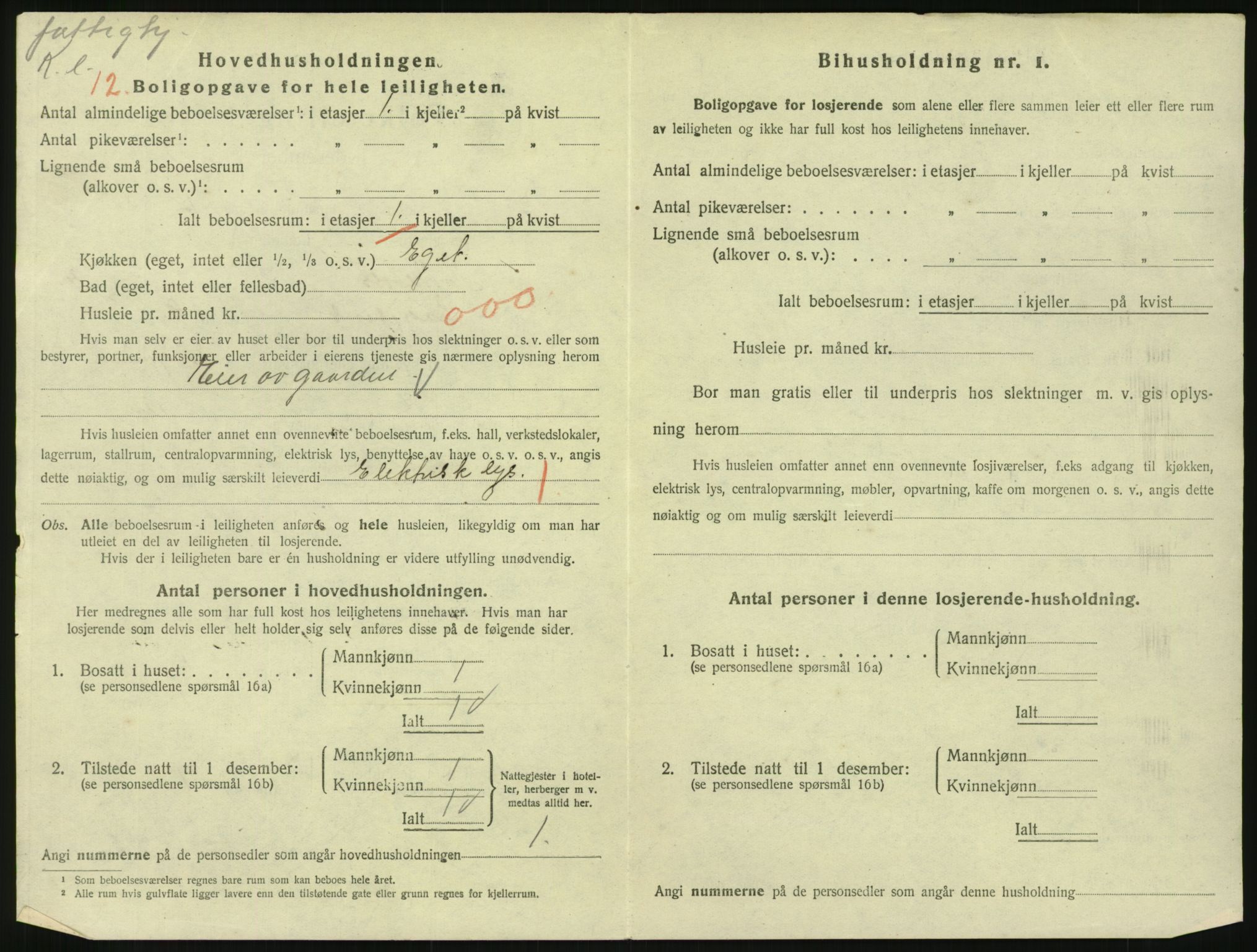 SAKO, Folketelling 1920 for 0601 Hønefoss kjøpstad, 1920, s. 1481