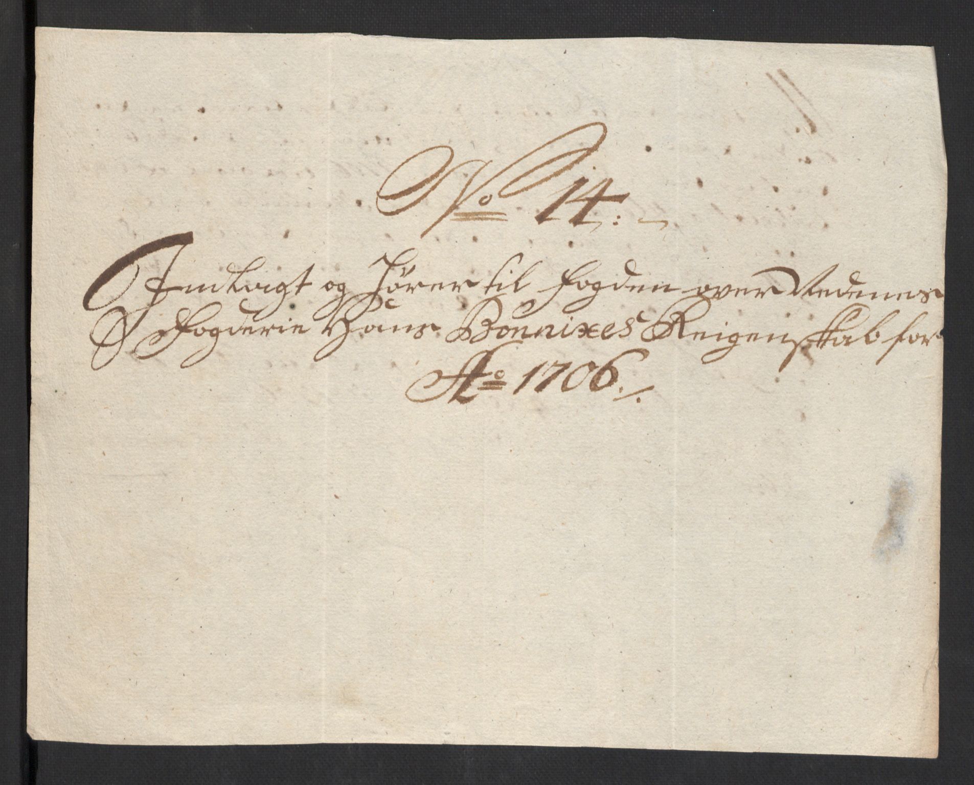 Rentekammeret inntil 1814, Reviderte regnskaper, Fogderegnskap, AV/RA-EA-4092/R39/L2318: Fogderegnskap Nedenes, 1706-1709, s. 69