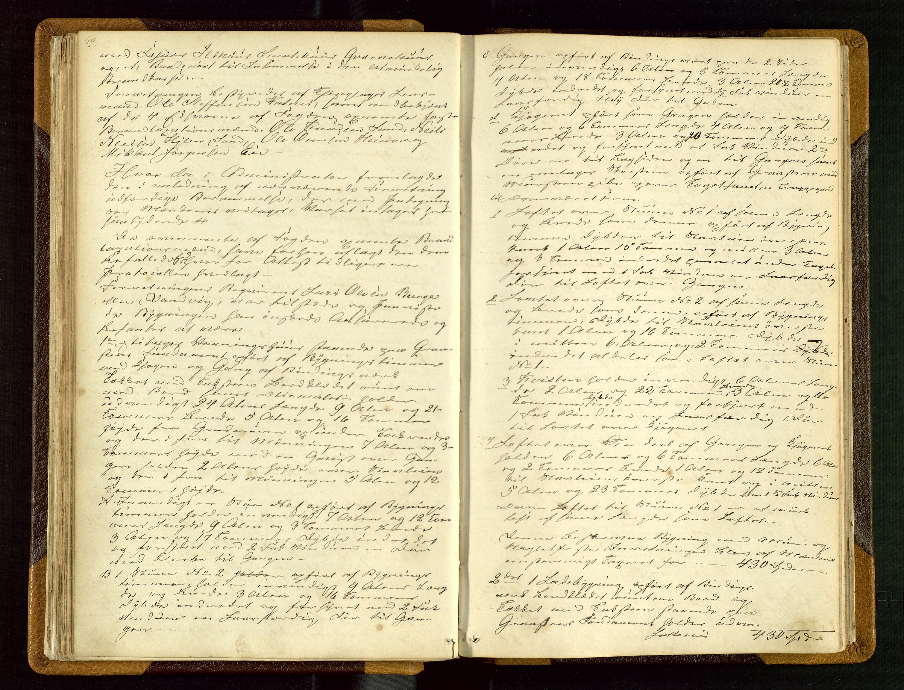 Sand lensmannskontor, AV/SAST-A-100415/Gob/L0001: Branntakstprotokoll, 1860-1879, s. 49