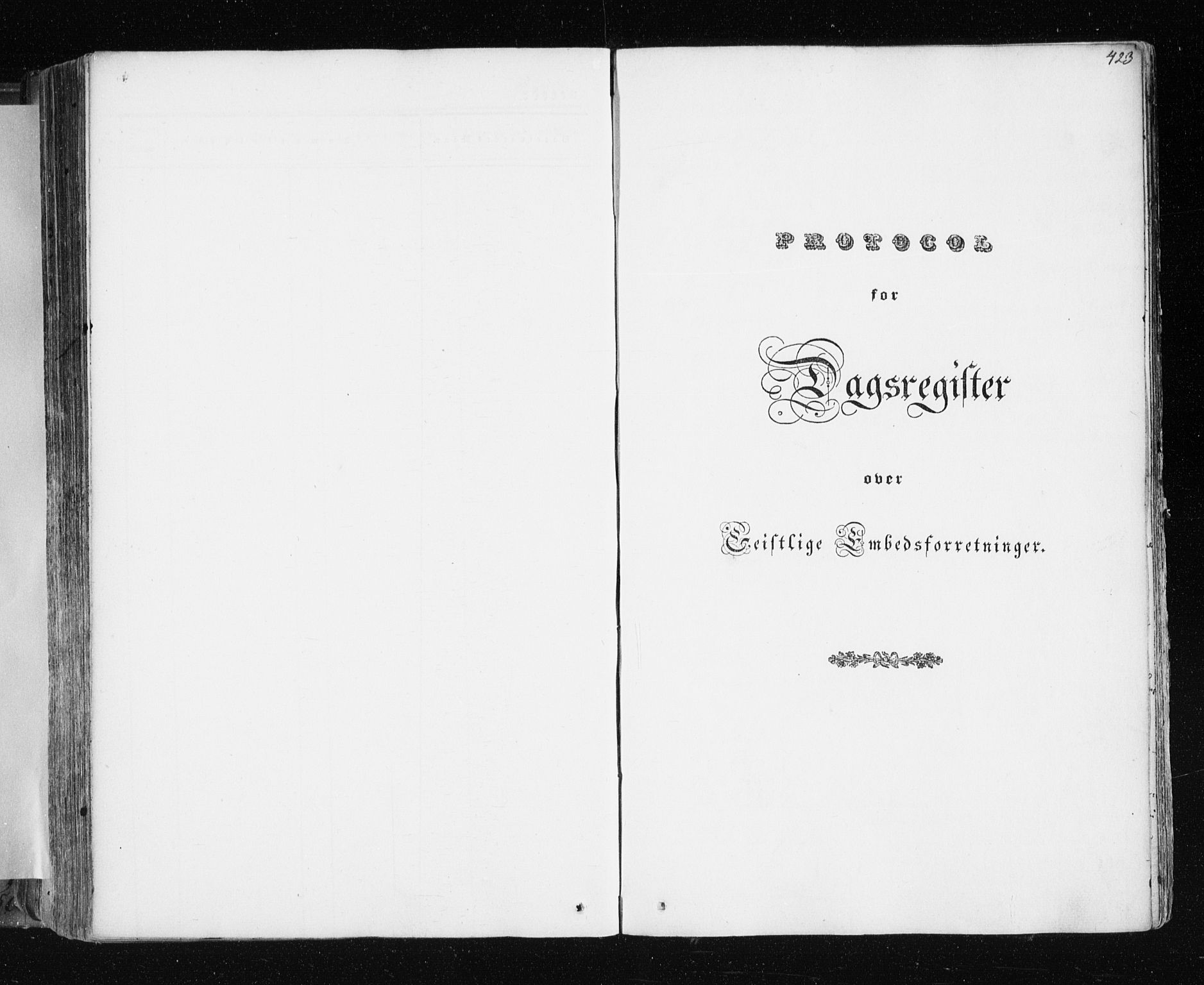 Tromsø sokneprestkontor/stiftsprosti/domprosti, SATØ/S-1343/G/Ga/L0009kirke: Ministerialbok nr. 9, 1837-1847, s. 423