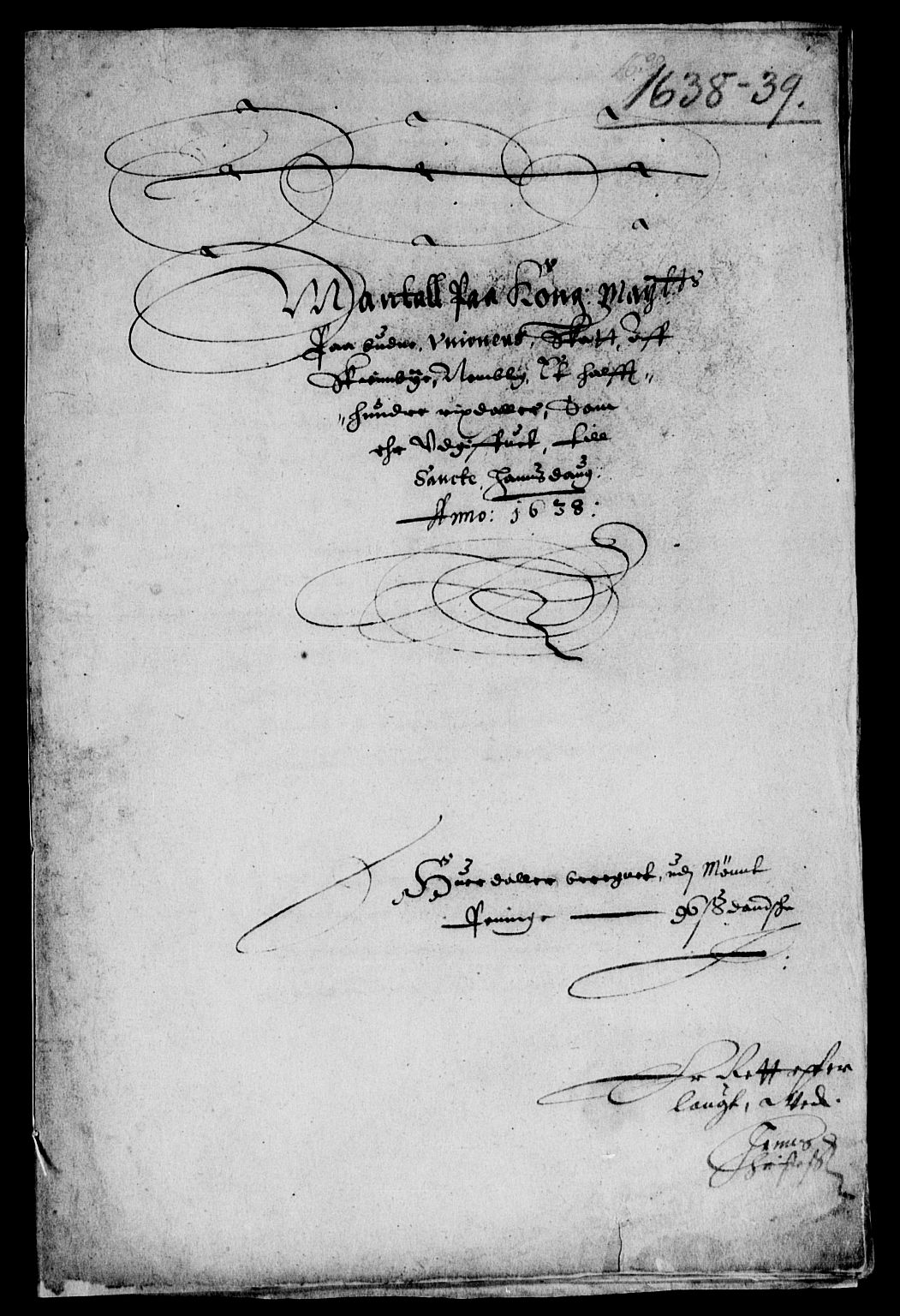 Rentekammeret inntil 1814, Reviderte regnskaper, Lensregnskaper, RA/EA-5023/R/Rb/Rbp/L0021: Bratsberg len, 1637-1639