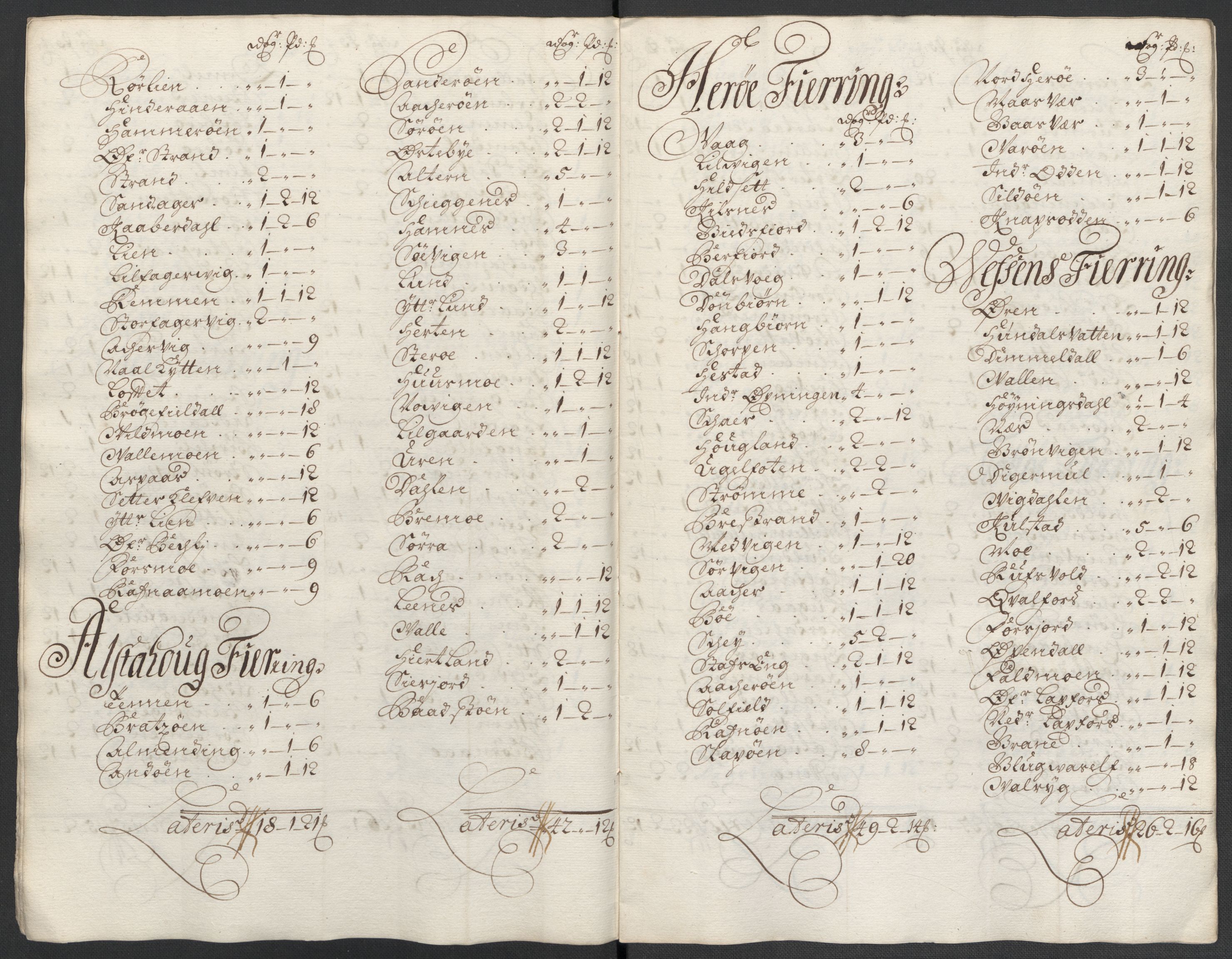Rentekammeret inntil 1814, Reviderte regnskaper, Fogderegnskap, RA/EA-4092/R65/L4509: Fogderegnskap Helgeland, 1706-1707, s. 222