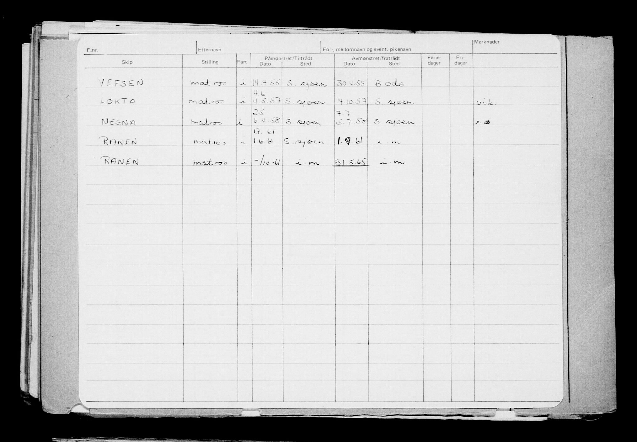 Direktoratet for sjømenn, AV/RA-S-3545/G/Gb/L0225: Hovedkort, 1923, s. 316