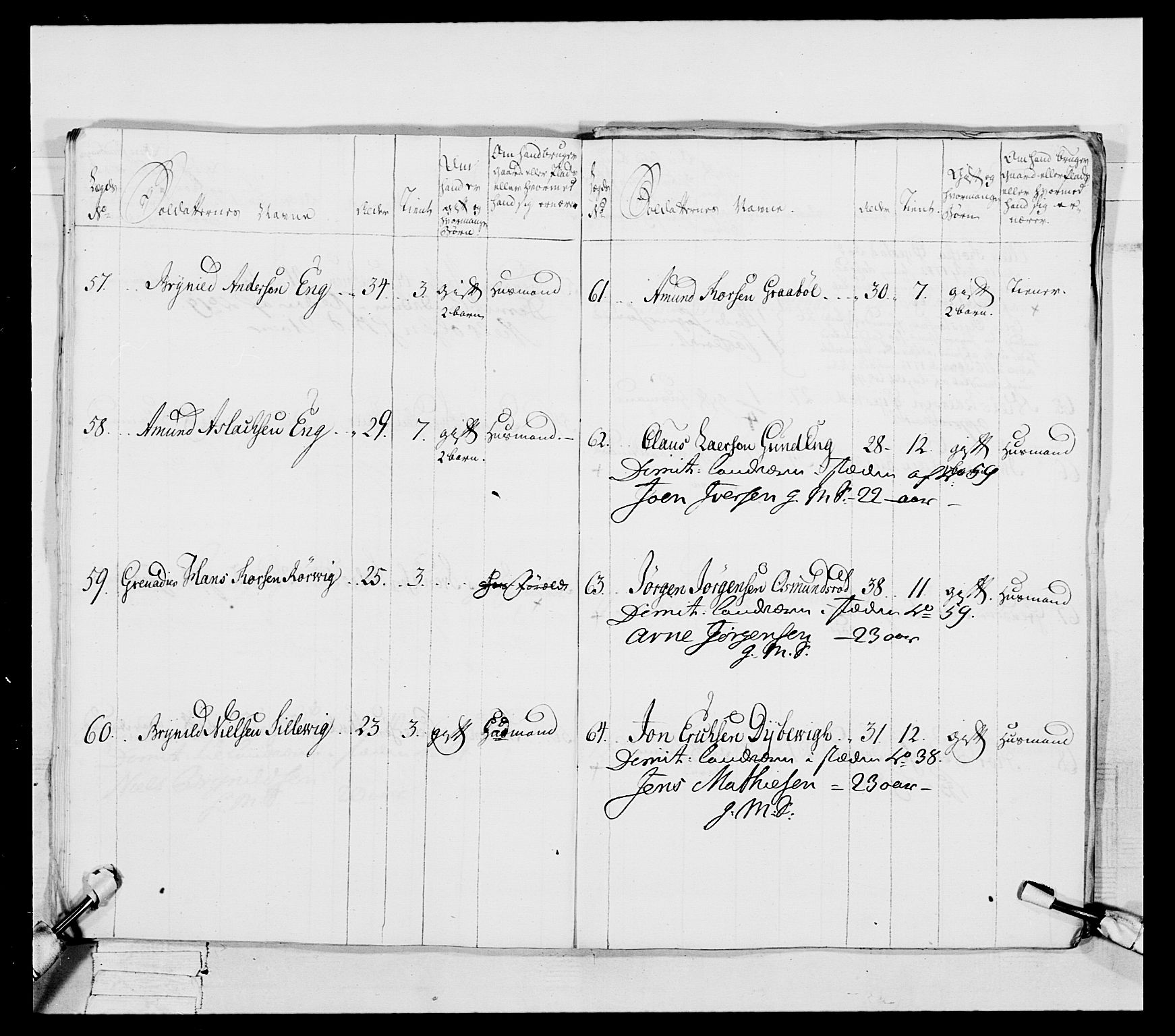 Generalitets- og kommissariatskollegiet, Det kongelige norske kommissariatskollegium, AV/RA-EA-5420/E/Eh/L0051: 1. Smålenske nasjonale infanteriregiment, 1759-1773, s. 174