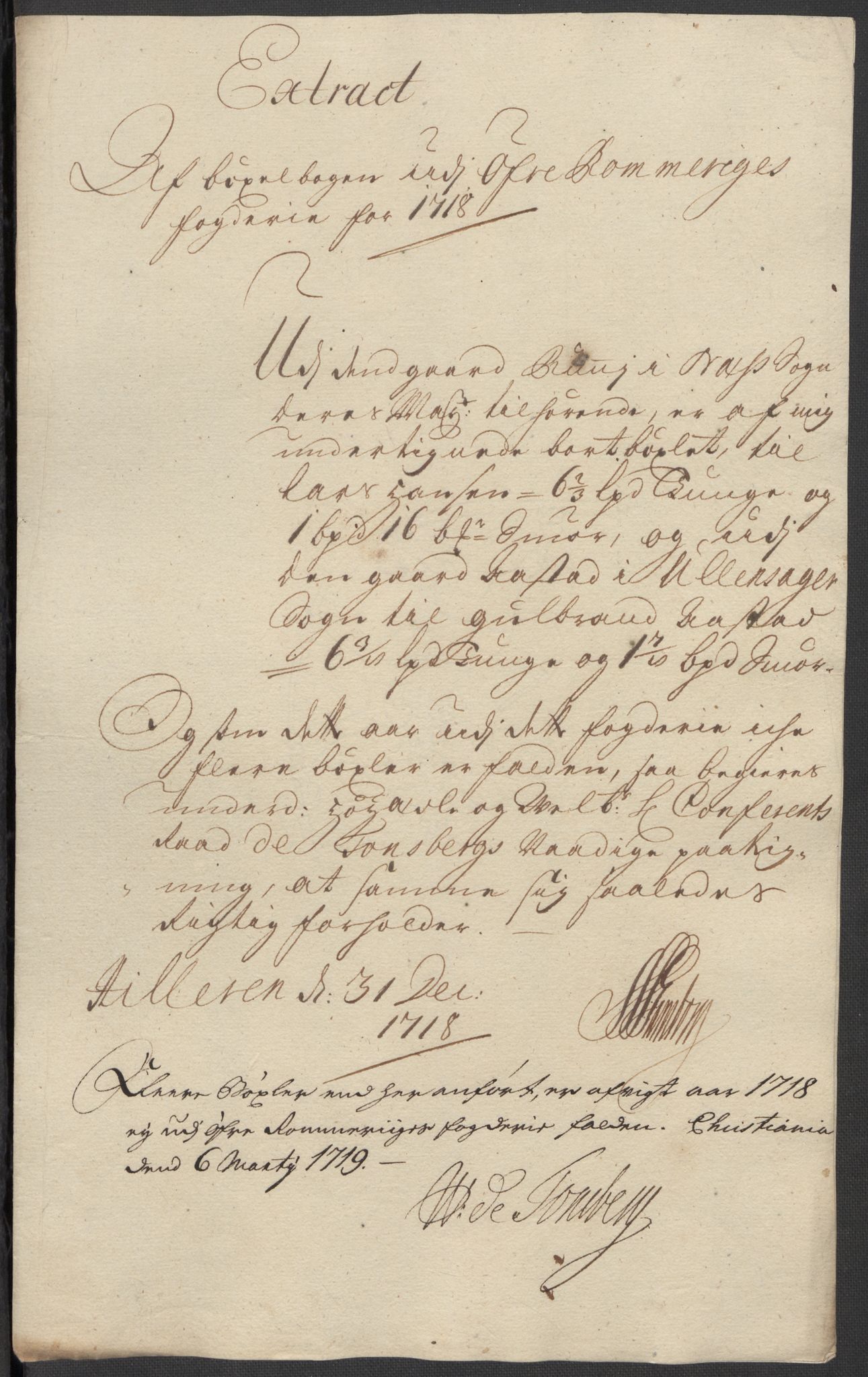 Rentekammeret inntil 1814, Reviderte regnskaper, Fogderegnskap, RA/EA-4092/R12/L0727: Fogderegnskap Øvre Romerike, 1718, s. 233