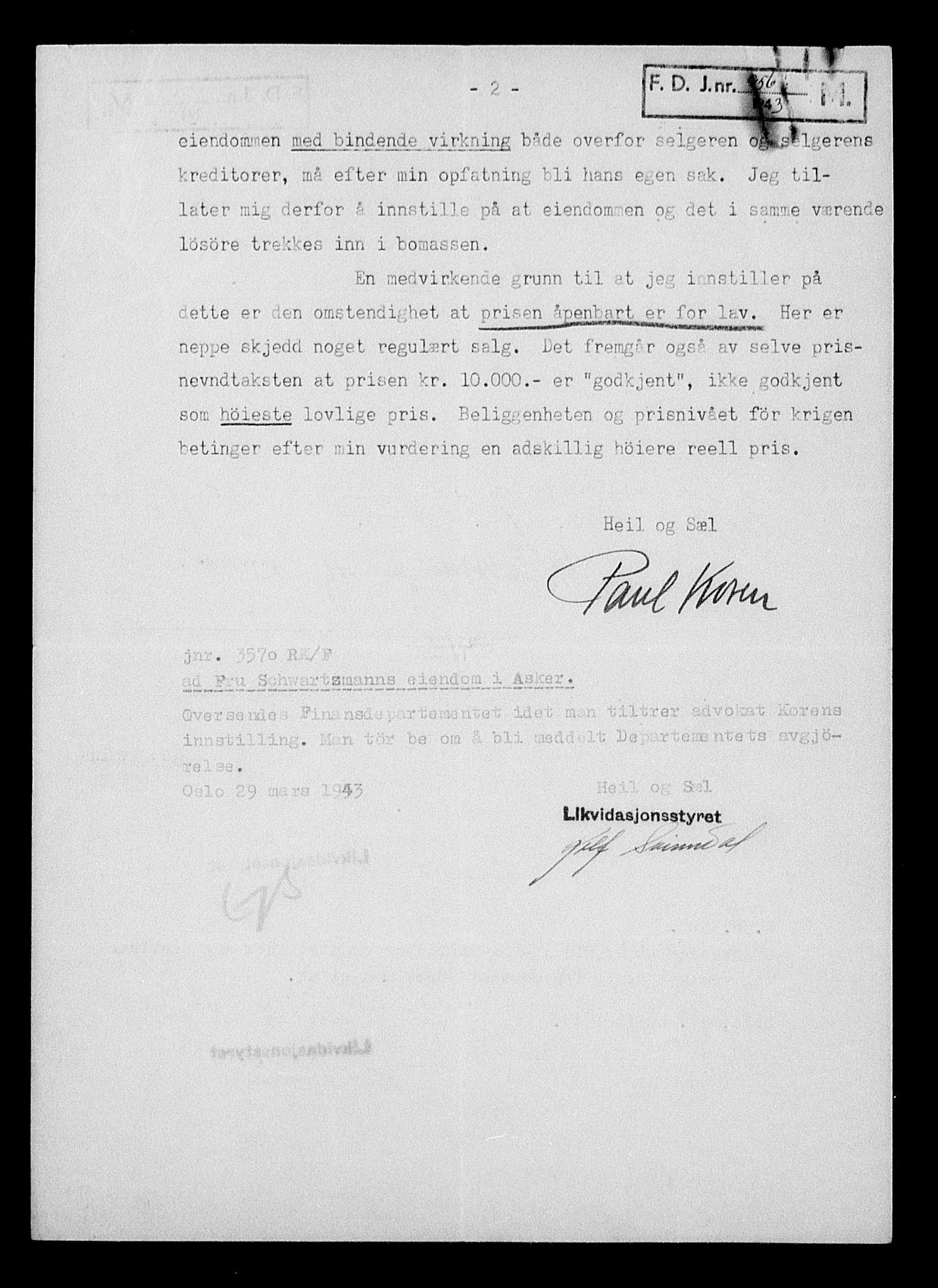 Justisdepartementet, Tilbakeføringskontoret for inndratte formuer, AV/RA-S-1564/H/Hc/Hcc/L0979: --, 1945-1947, s. 492