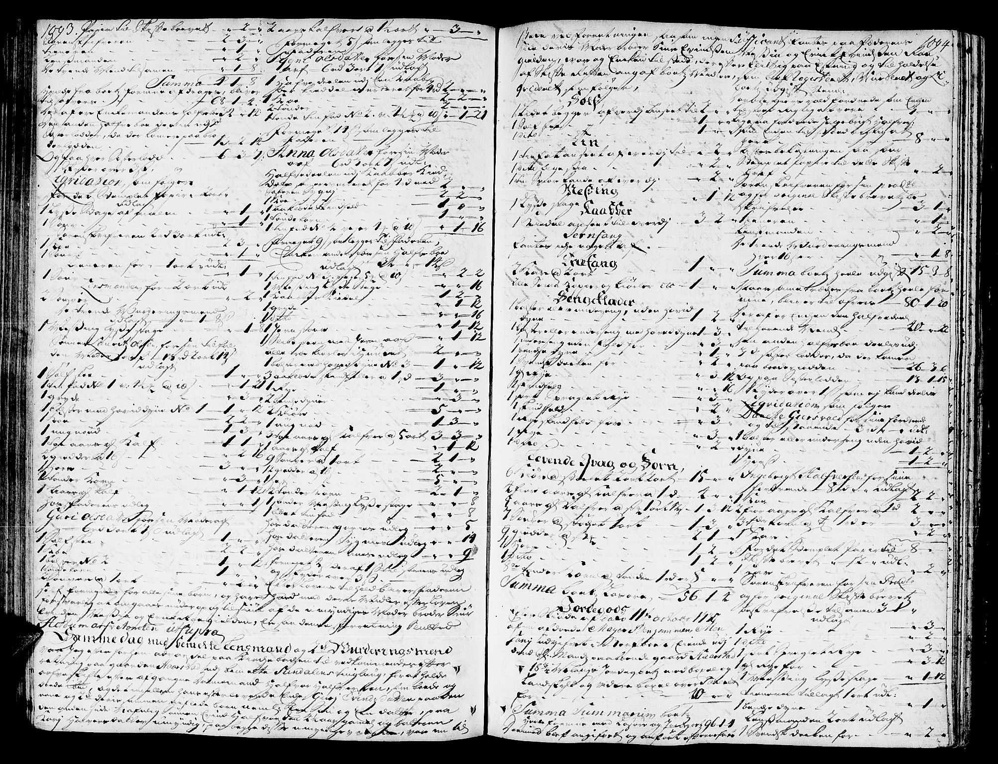 Nordmøre sorenskriveri, AV/SAT-A-4132/1/3/3A/L0007: Skifteprotokoll nr. 7, 1731-1736, s. 1093-1094