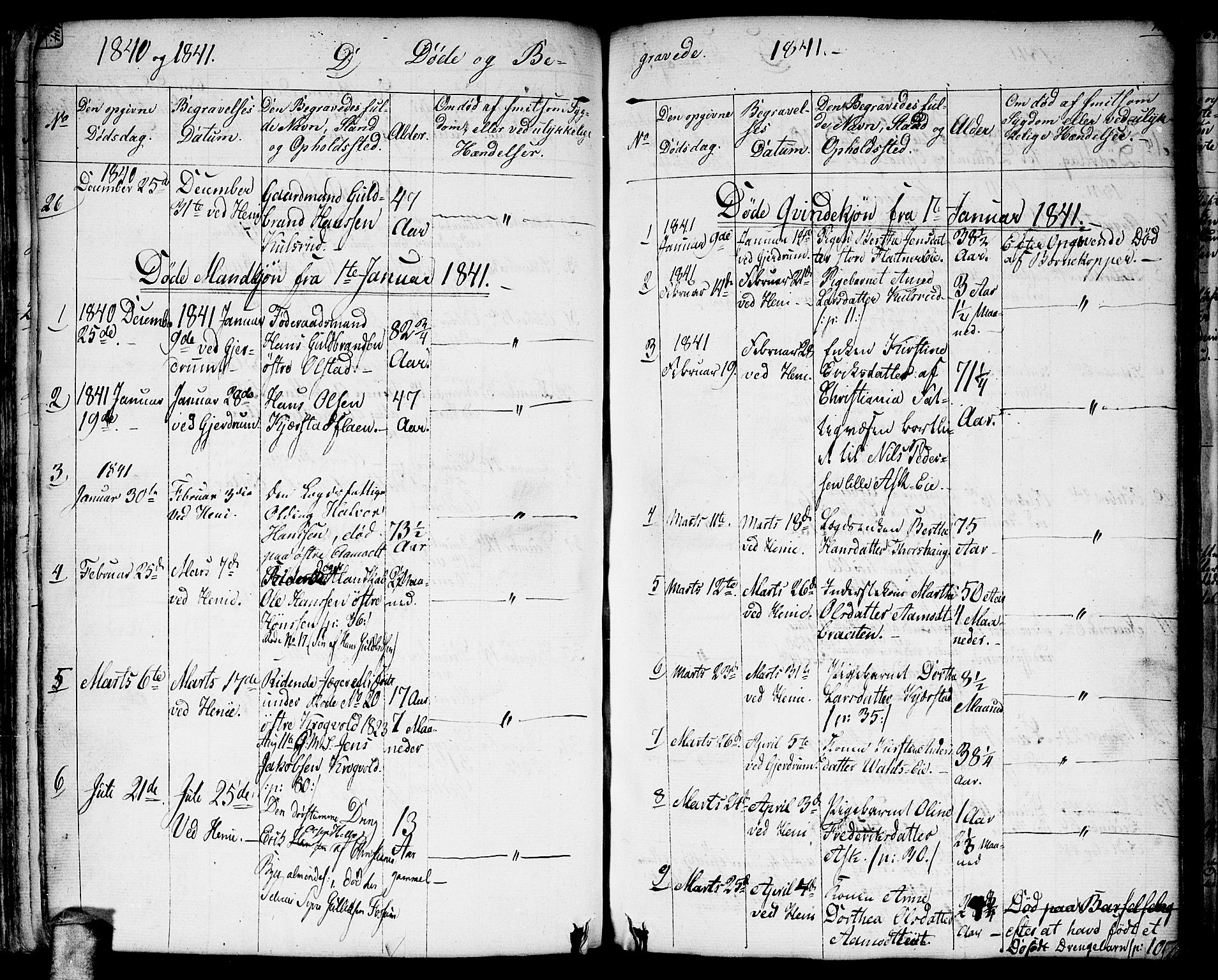 Gjerdrum prestekontor Kirkebøker, AV/SAO-A-10412b/G/Ga/L0002: Klokkerbok nr. I 2, 1836-1850, s. 115