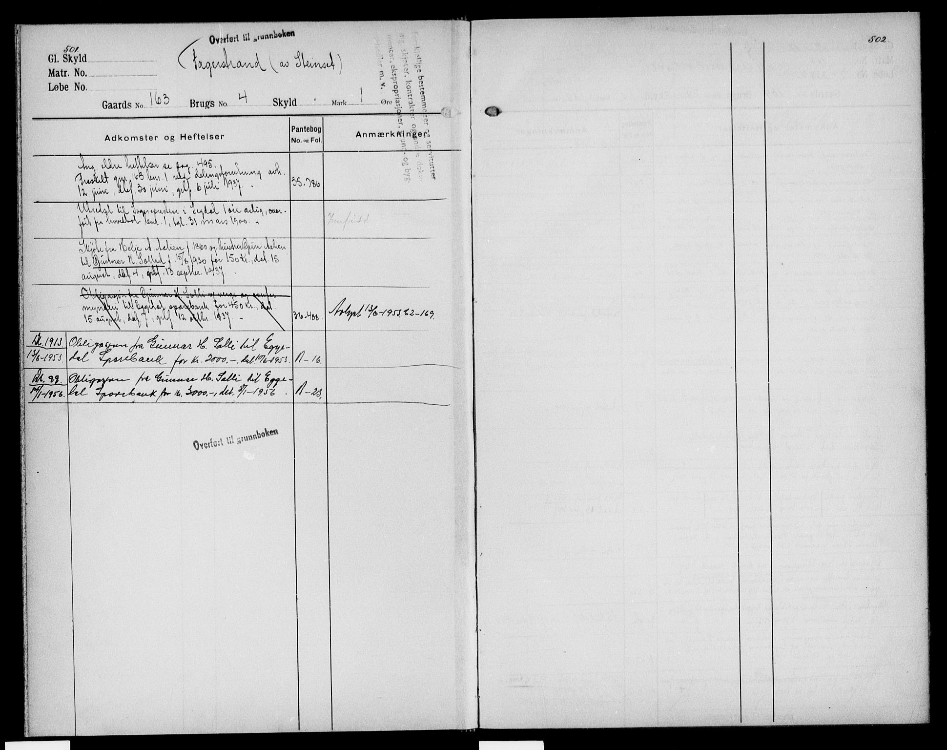 Eiker, Modum og Sigdal sorenskriveri, AV/SAKO-A-123/G/Gb/Gbh/L0003b: Panteregister nr. VIII 3b, s. 501-502