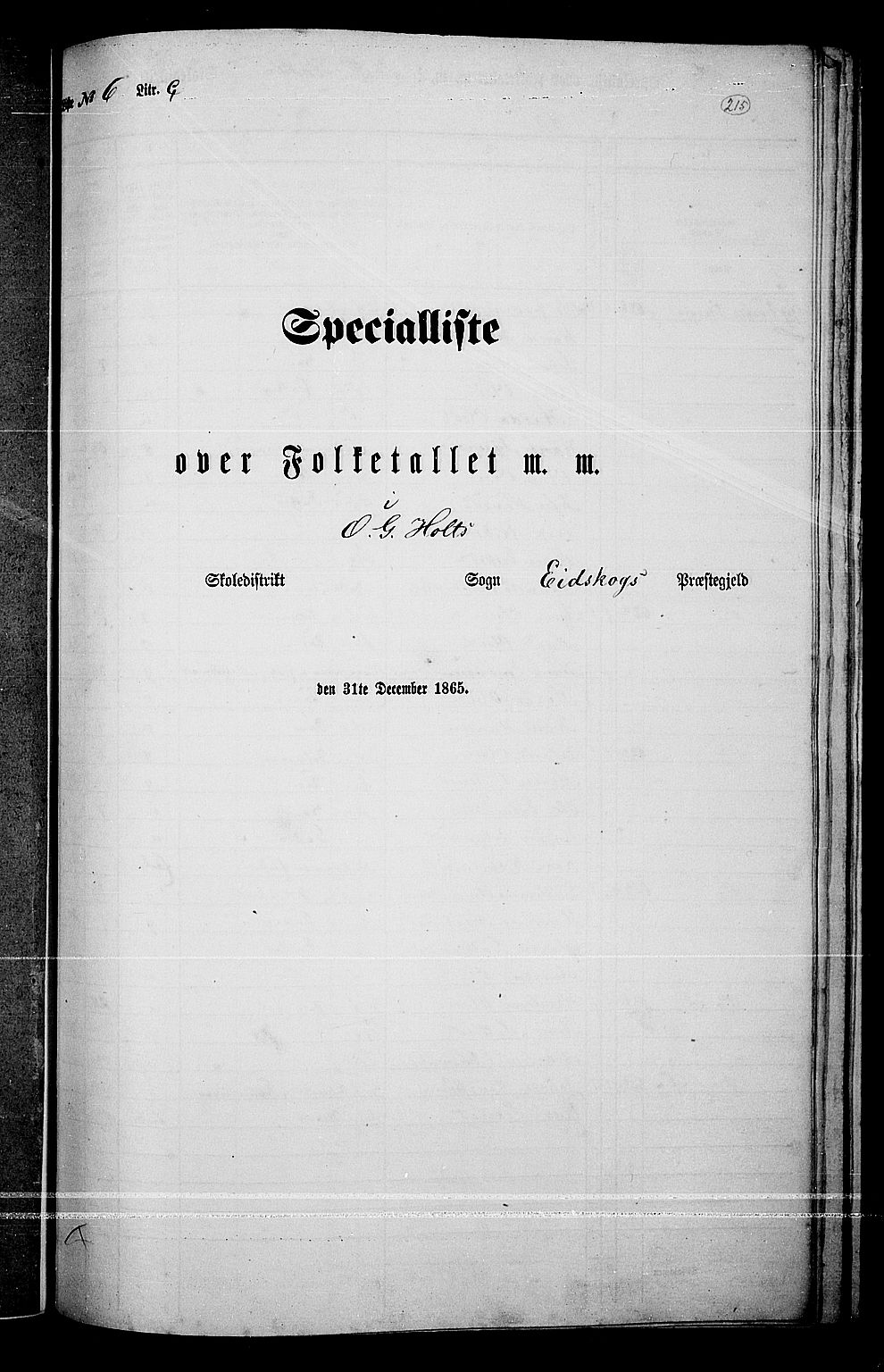 RA, Folketelling 1865 for 0420P Eidskog prestegjeld, 1865, s. 193