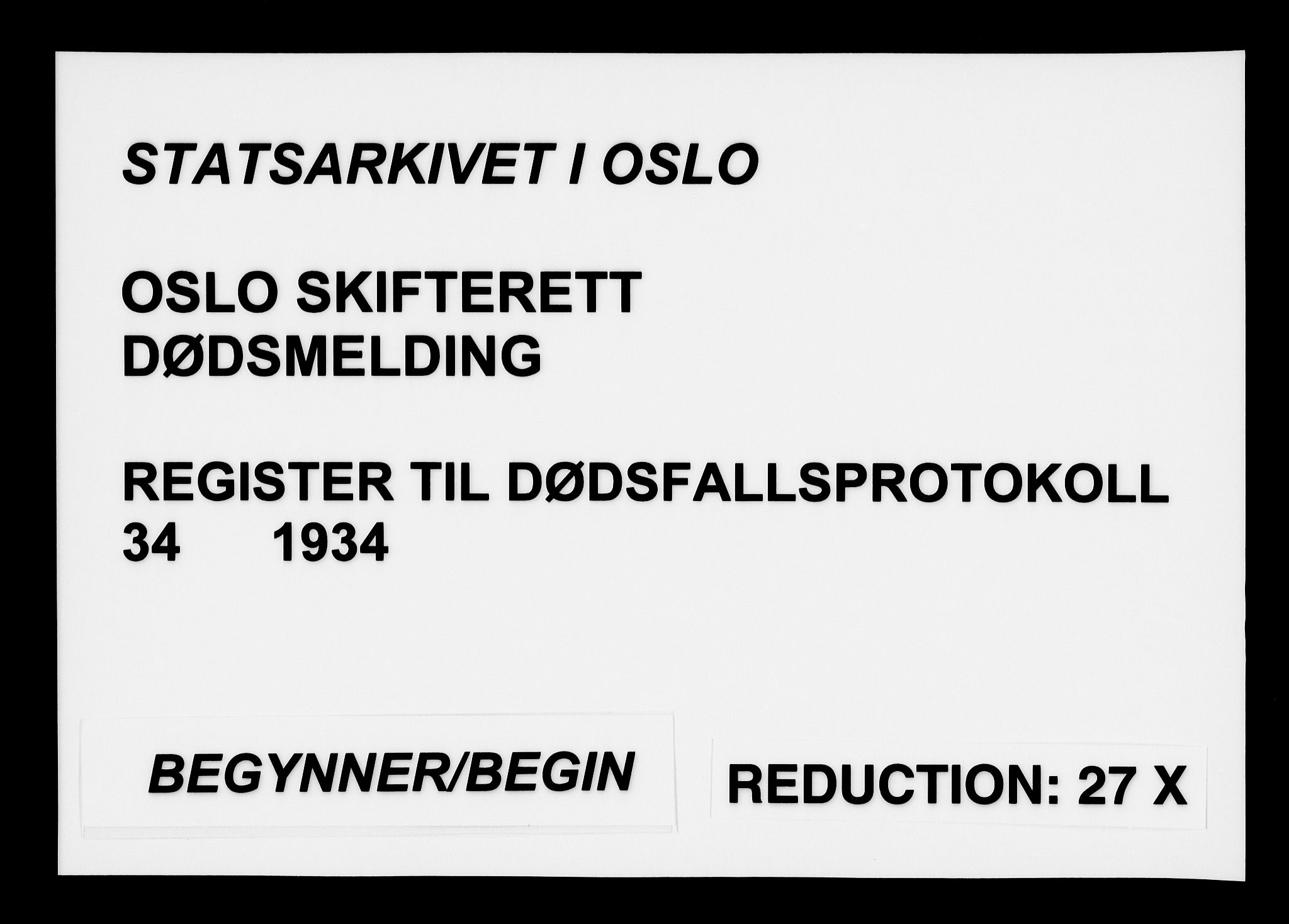 Oslo skifterett, AV/SAO-A-10383/F/Fa/Faa/L0034: Navneregister, 1934