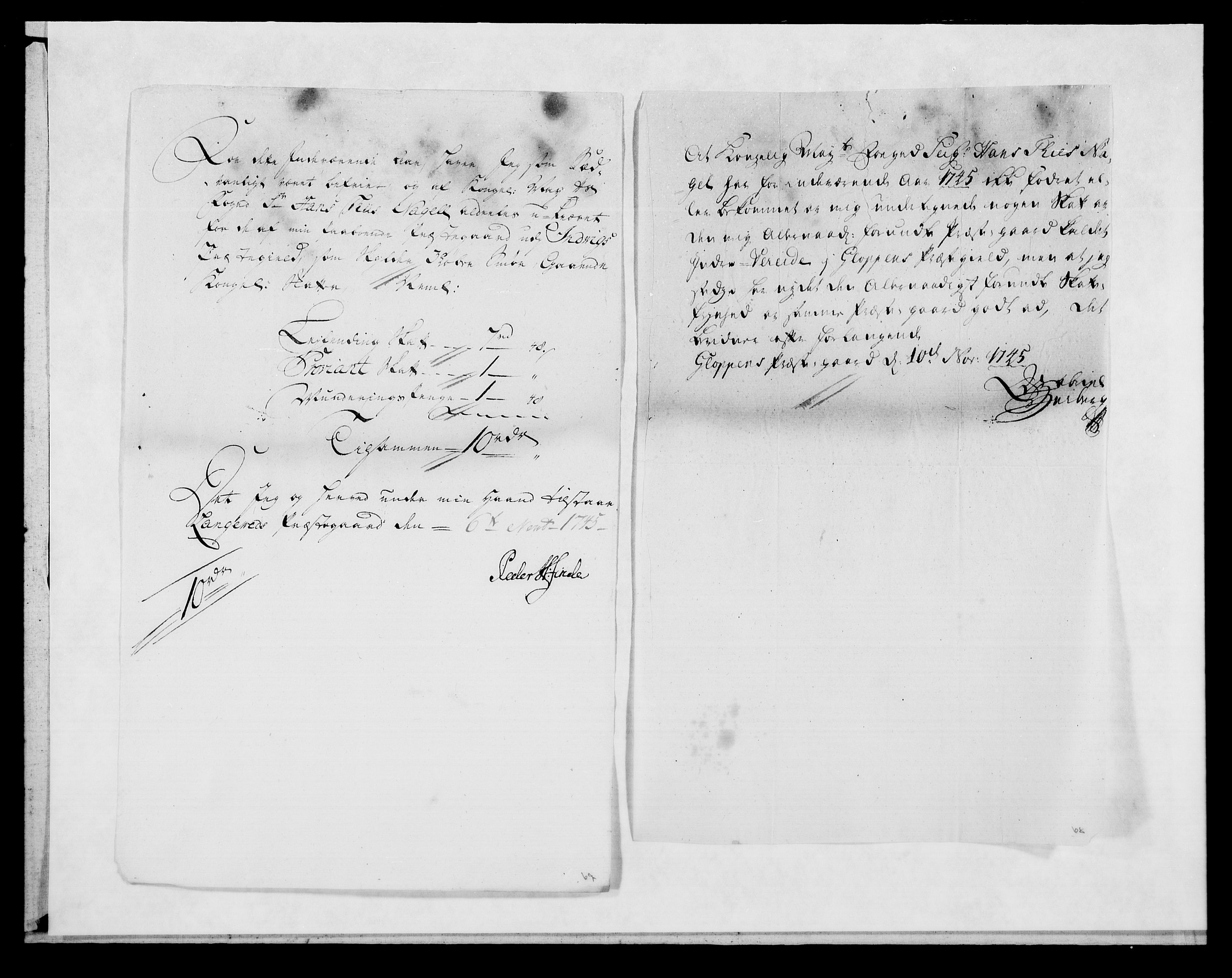 Rentekammeret inntil 1814, Reviderte regnskaper, Fogderegnskap, AV/RA-EA-4092/R53/L3471: Fogderegnskap Sunn- og Nordfjord, 1745, s. 235