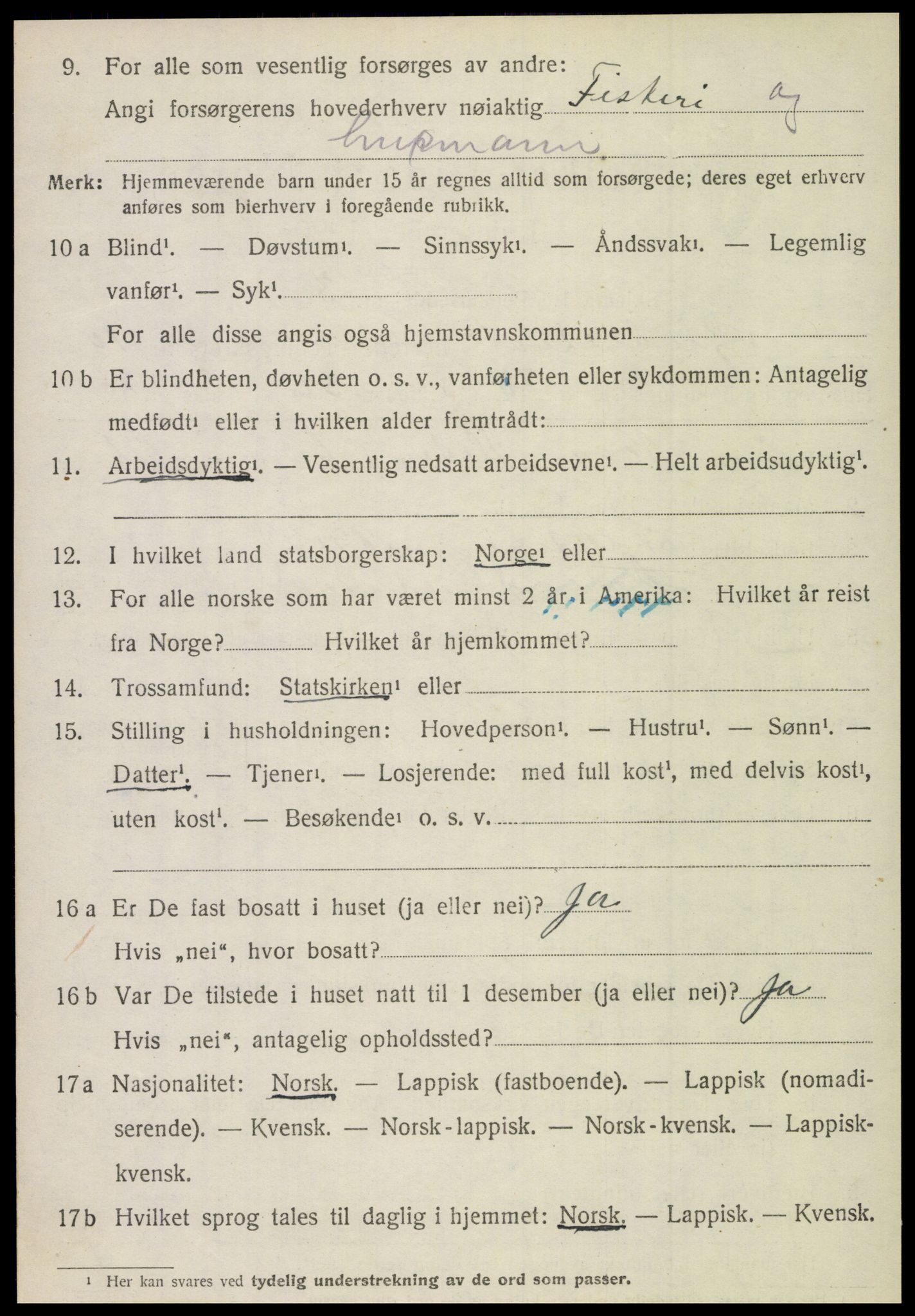 SAT, Folketelling 1920 for 1838 Gildeskål herred, 1920, s. 6387