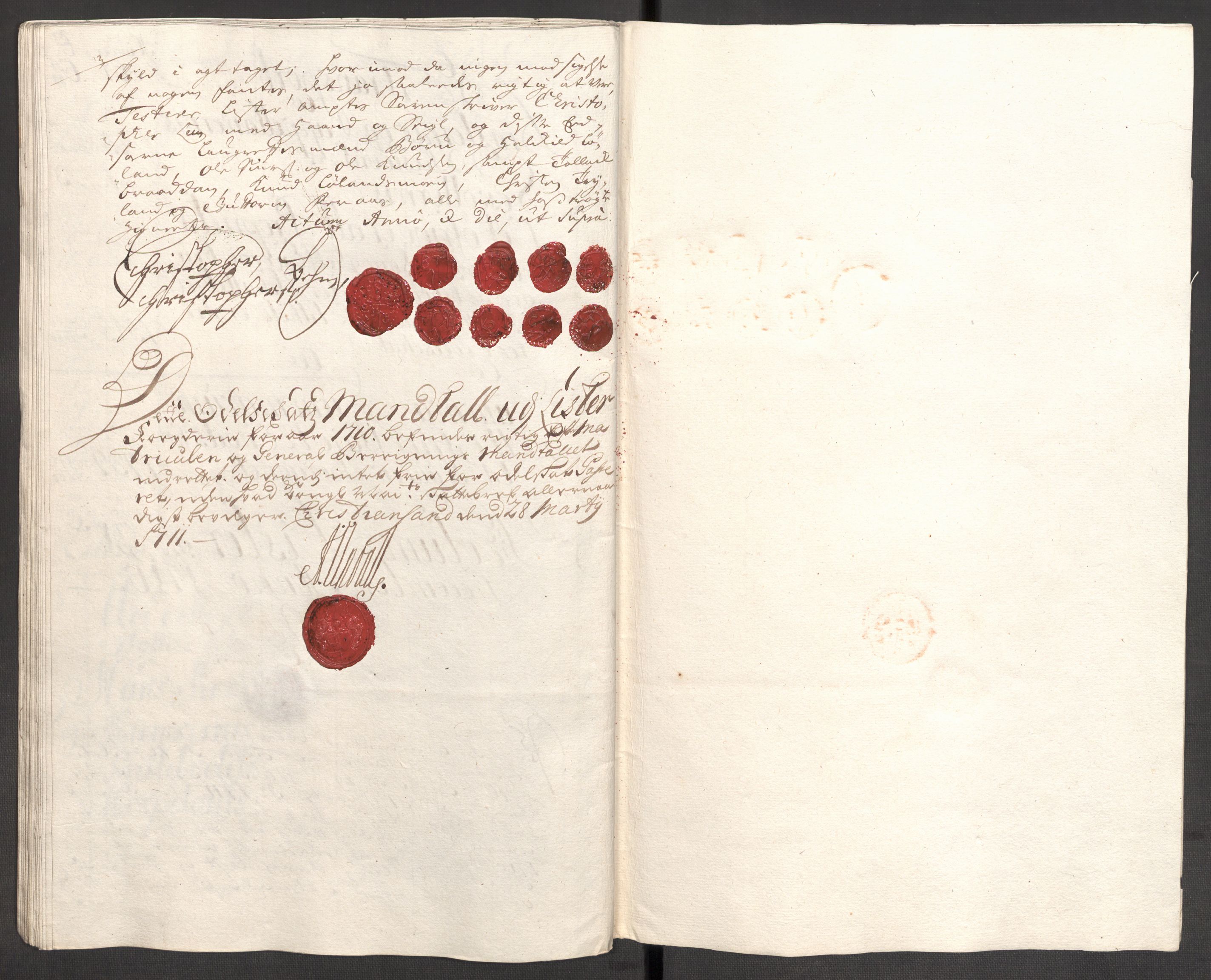 Rentekammeret inntil 1814, Reviderte regnskaper, Fogderegnskap, AV/RA-EA-4092/R43/L2553: Fogderegnskap Lista og Mandal, 1710, s. 89