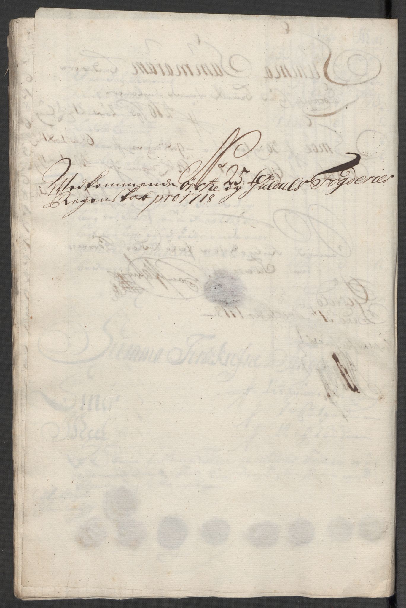 Rentekammeret inntil 1814, Reviderte regnskaper, Fogderegnskap, RA/EA-4092/R60/L3971: Fogderegnskap Orkdal og Gauldal, 1718, s. 230